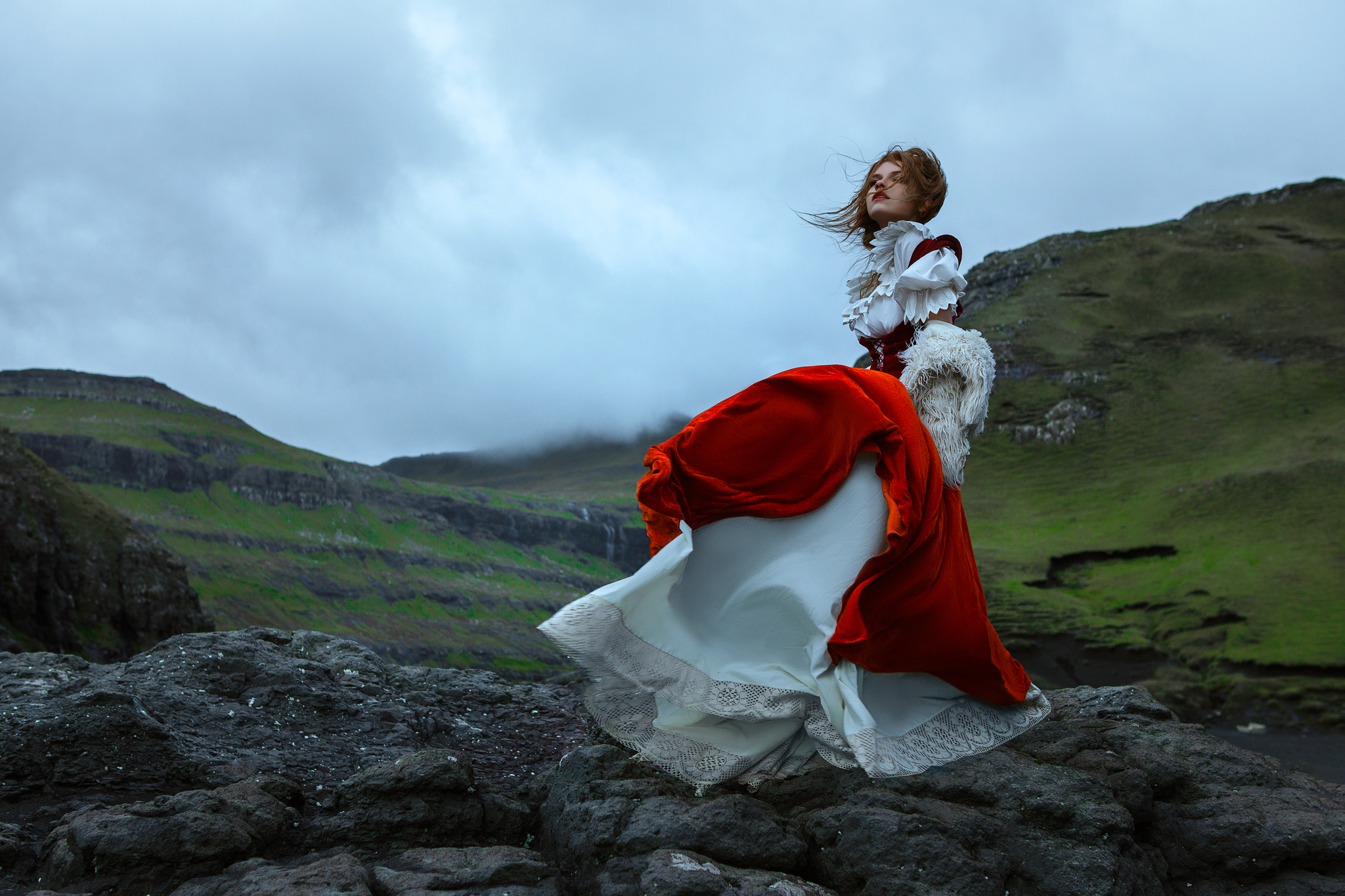 Photo session at the end of the world. Art shooting in the Faroe Islands - My, Faroe islands, PHOTOSESSION, Art, Photographer, Travels, Loneliness, Story, Longpost