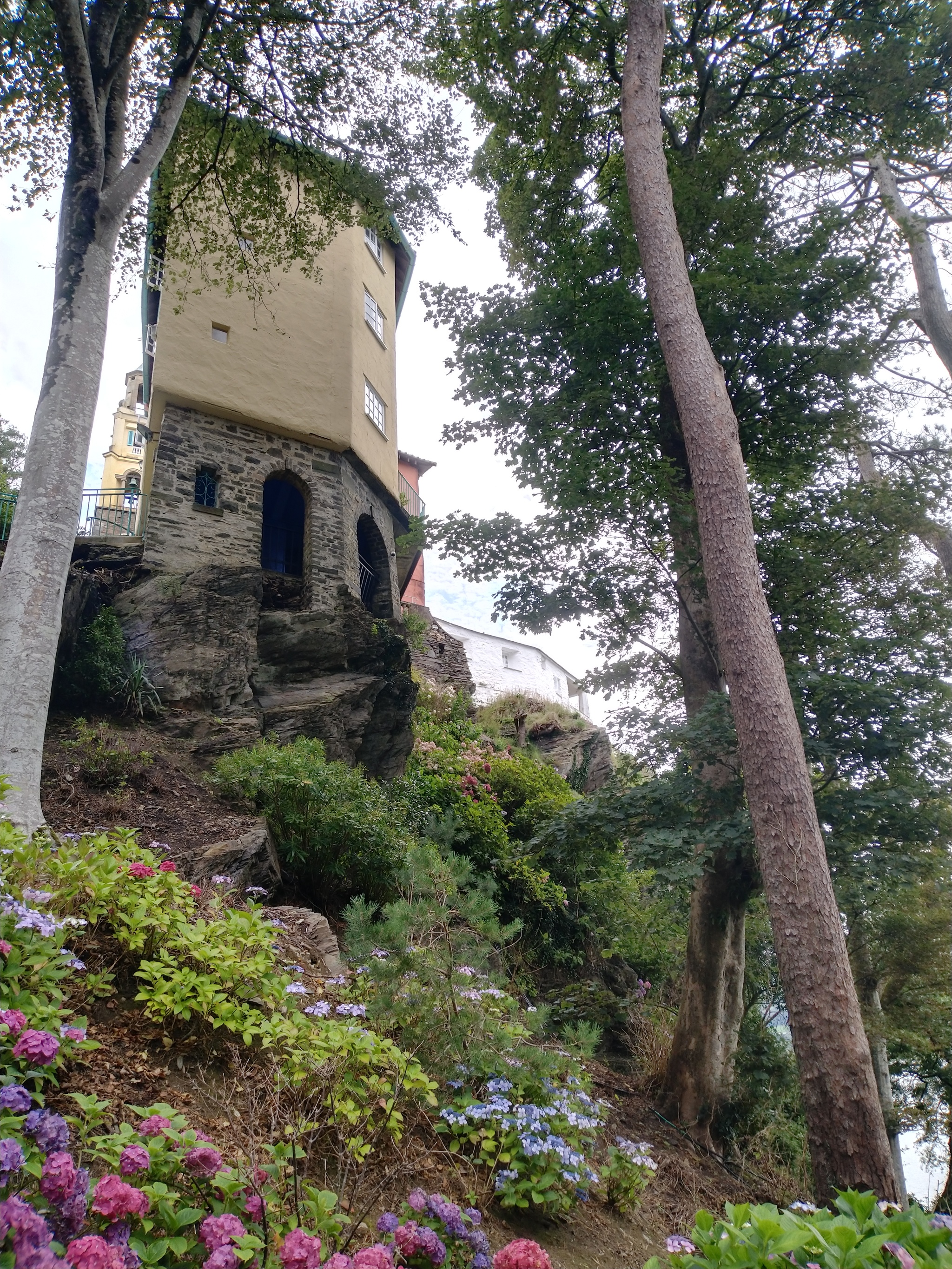 Six day trip to Wales part 2 (trip to Portmeirion) - My, Travels, Great Britain, Wales, North Wales, Tourism, Village, Forest, Sea, Video, Longpost