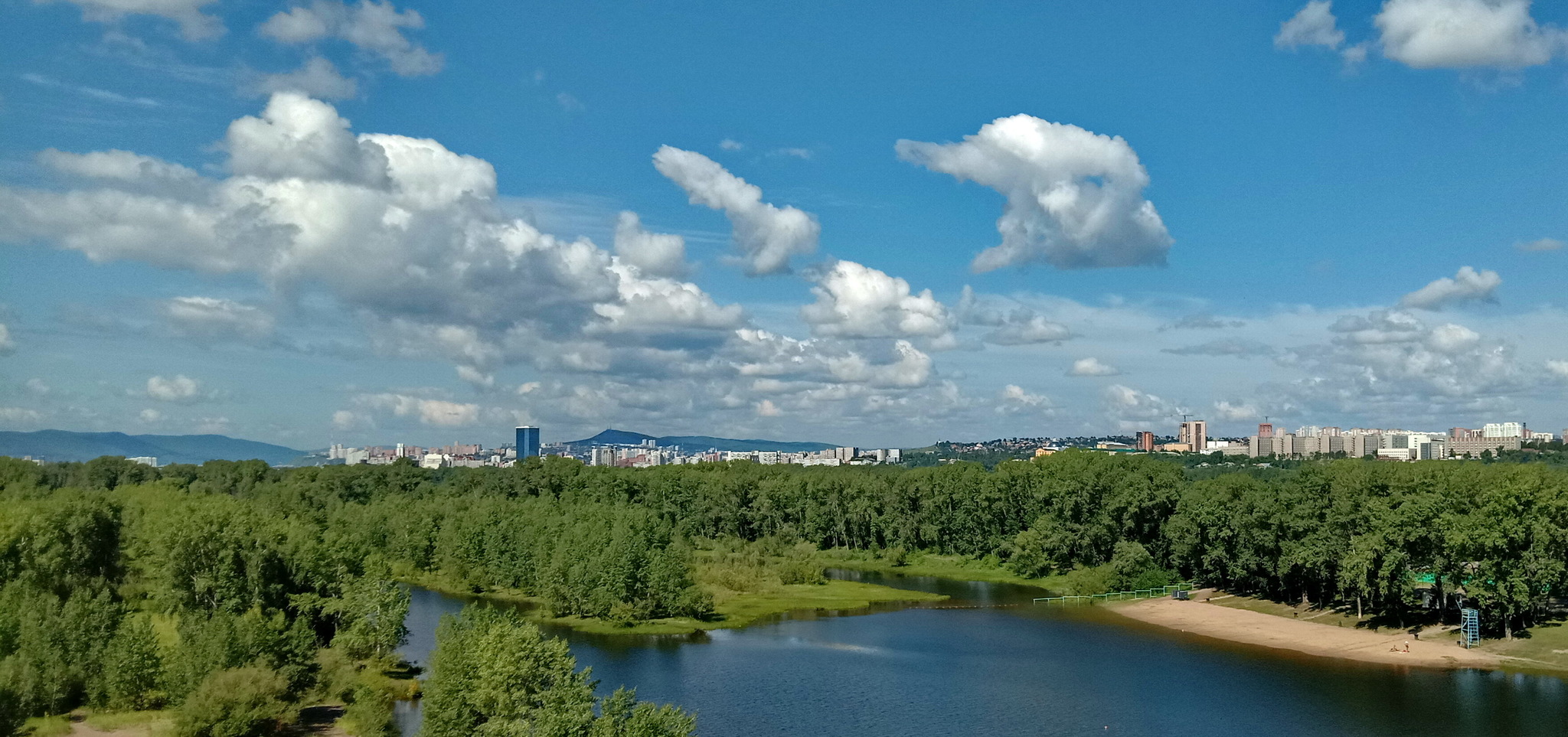 Krasnoyarsk 2020 - My, Krasnoyarsk, Sky