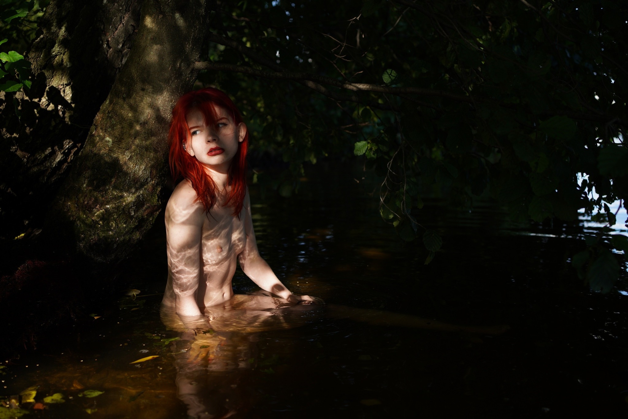 Mermaid - NSFW, My, Professional shooting, Erotic, Water, Longpost