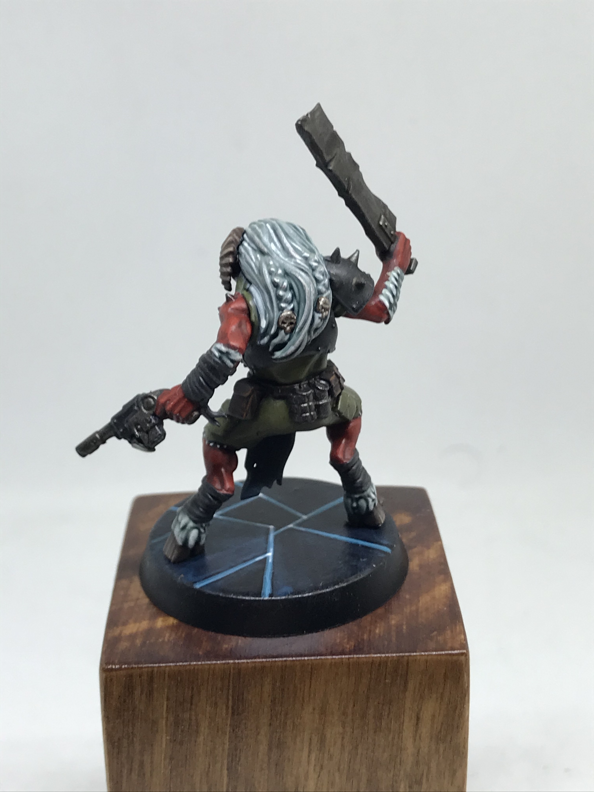 Amateur painting of miniatures. Blackstone Fortress. Beastmen - My, Warhammer, Warhammer 40k, Blackstone Fortress, Beastmen, Miniature, Painting miniatures, Longpost