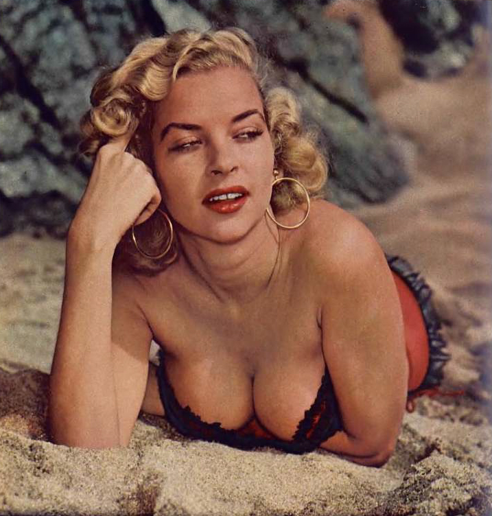 Old School NSFW (Playboy 1955) - NSFW, Playboy, Old school, Booty, Breast, Longpost