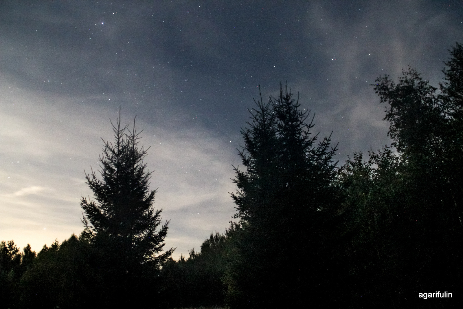 Dacha summer - My, Sky, Dacha, Summer, Nature, Stars, Canon, Canon 600D, Lightroom, Longpost