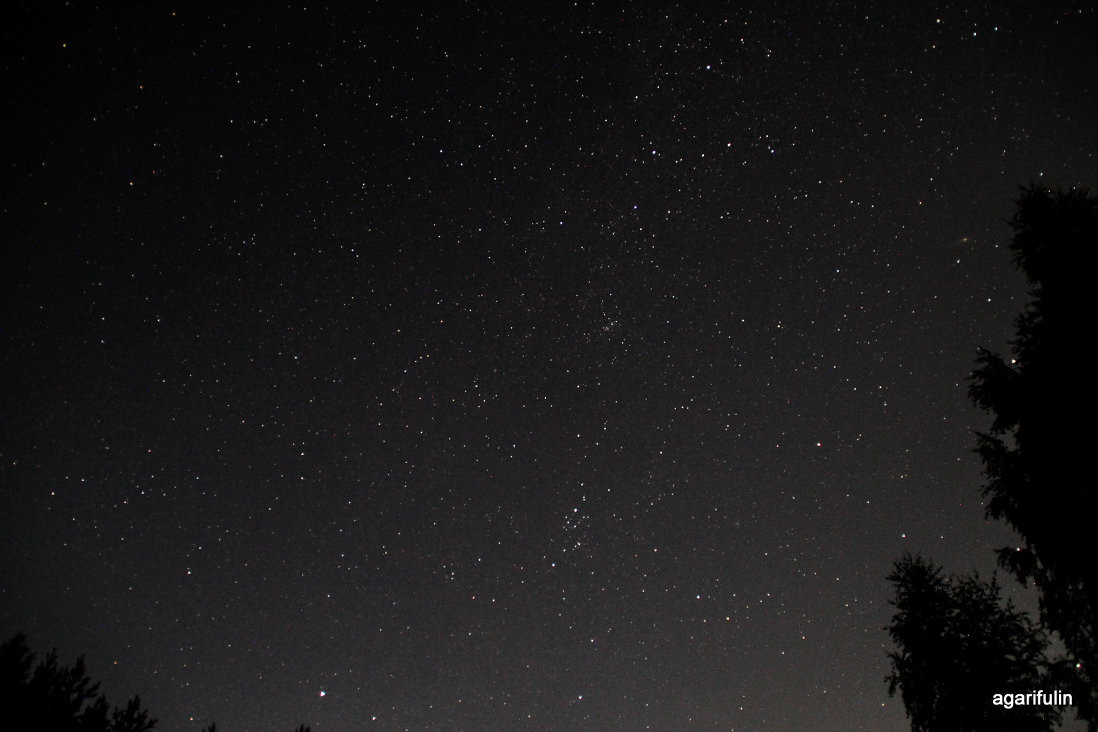 Dacha summer - My, Sky, Dacha, Summer, Nature, Stars, Canon, Canon 600D, Lightroom, Longpost