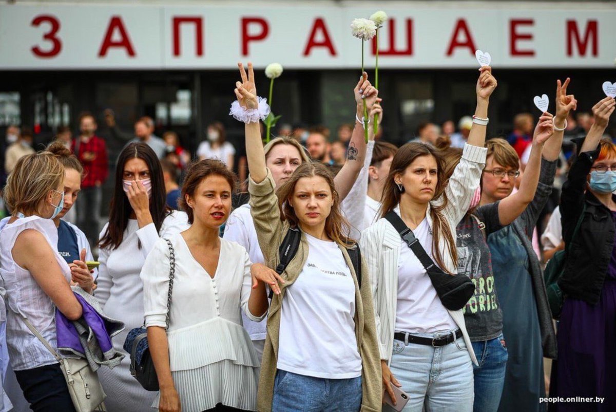 Ladies in white - Cuba, Nicaragua, Venezuela, Protest, Republic of Belarus, Provocation, Politics, Video, Longpost