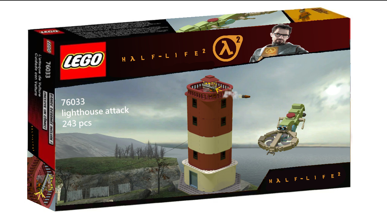 Lego Half-Life part 10 - My, Lego, Half-life 2, Computer games, Models