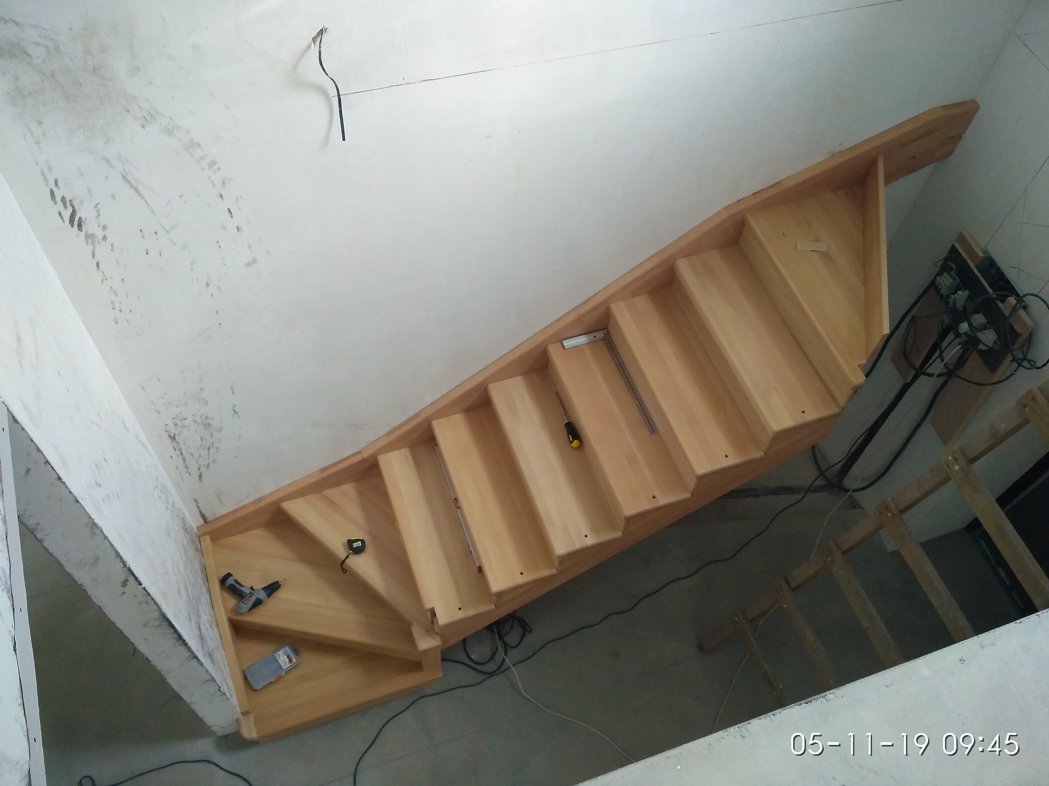 Installation of stairs - My, Stairs, Needlework, Woodworking, Longpost, Needlework with process