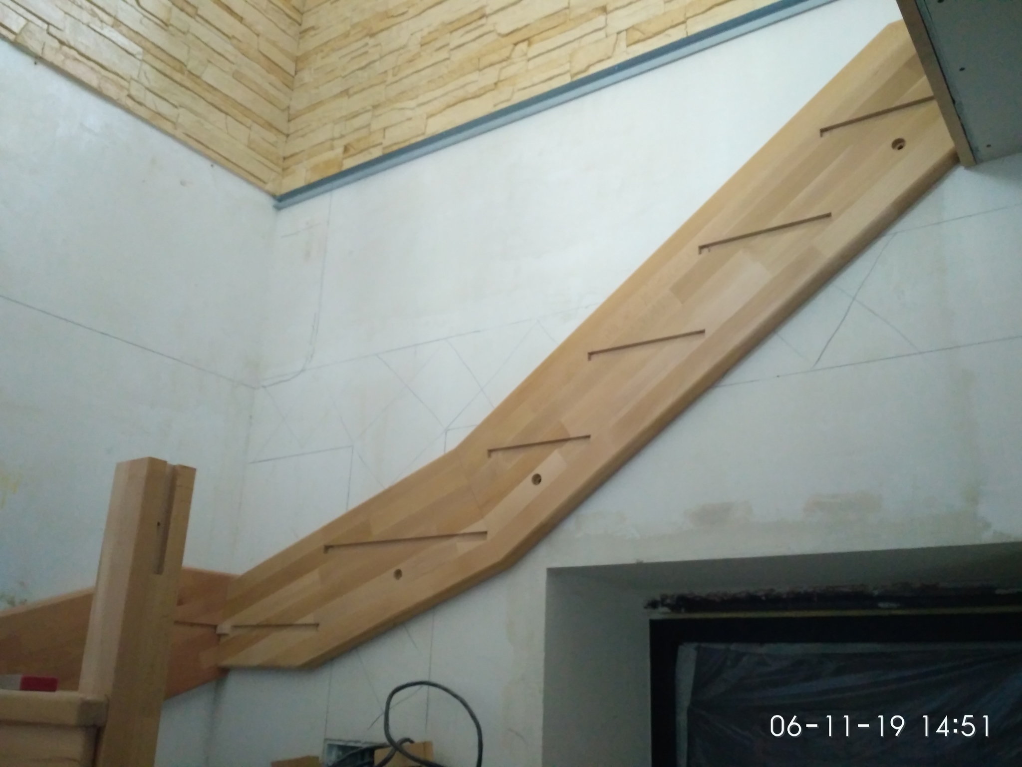 Installation of stairs - My, Stairs, Needlework, Woodworking, Longpost, Needlework with process