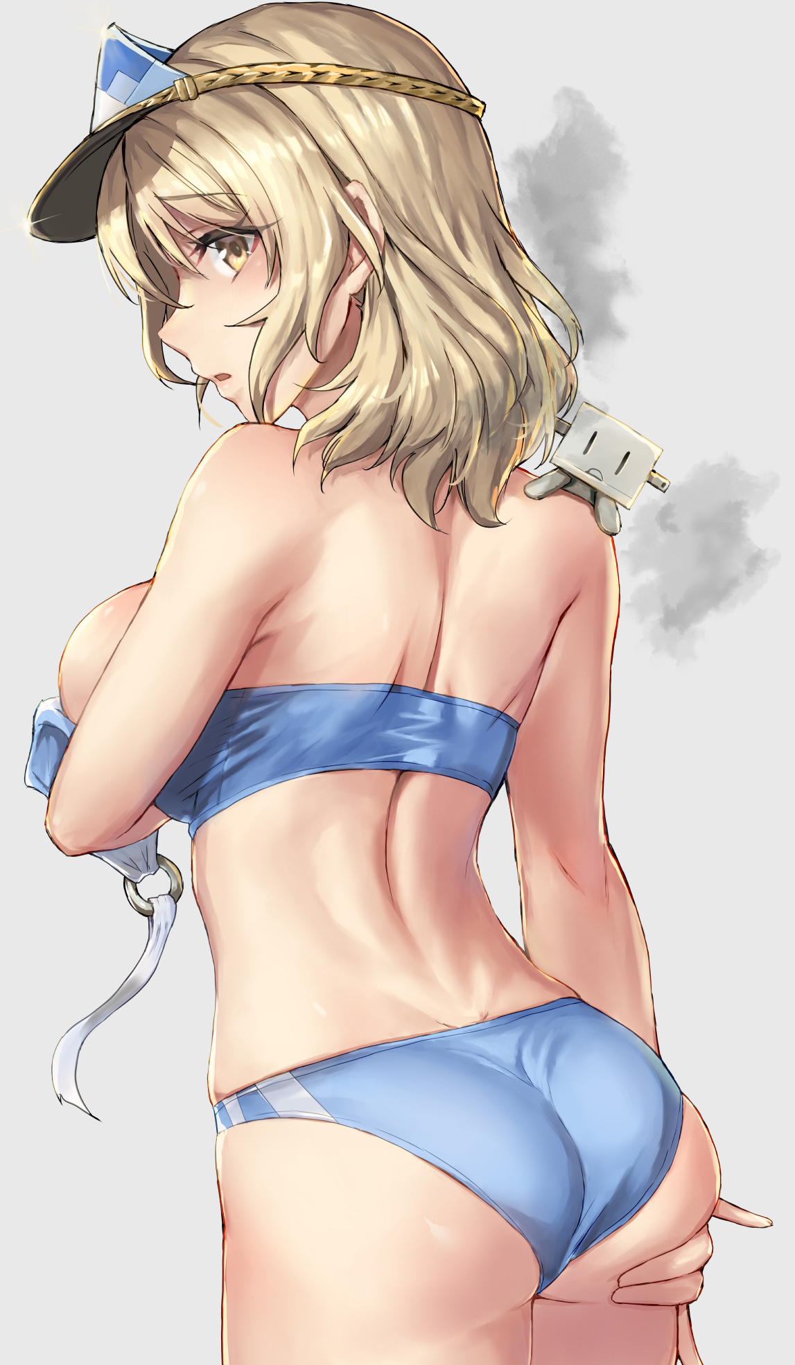 Houston - NSFW, Kantai collection, Uss Houston, Anime, Anime art, Swimsuit