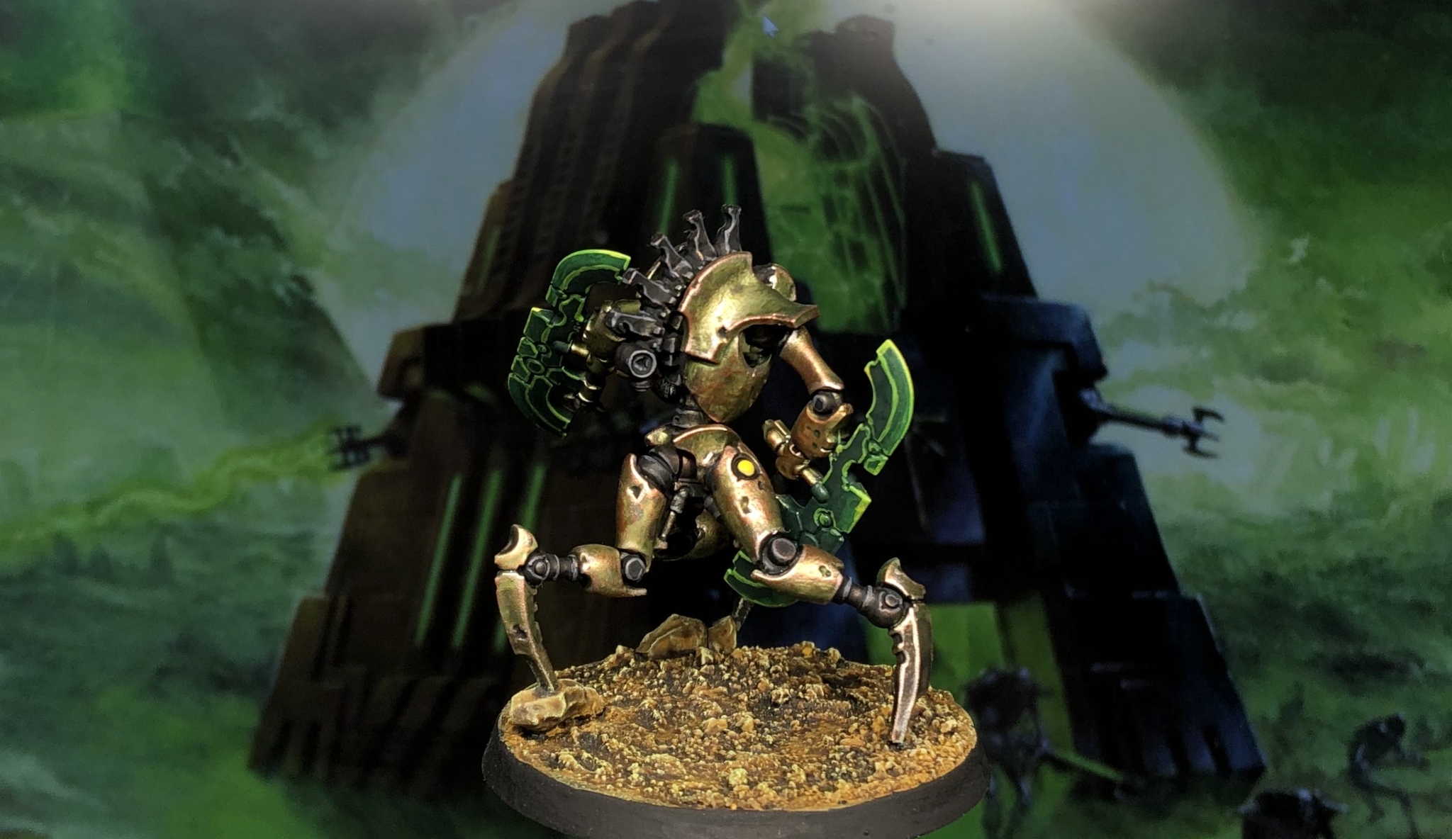 It's time to awaken the legions... - My, Wh miniatures, Necrons, Longpost