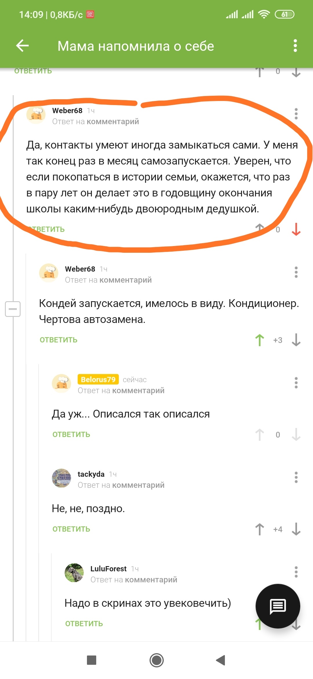 Amused))) - Screenshot, Comments, Humor, Described, Longpost, Comments on Peekaboo