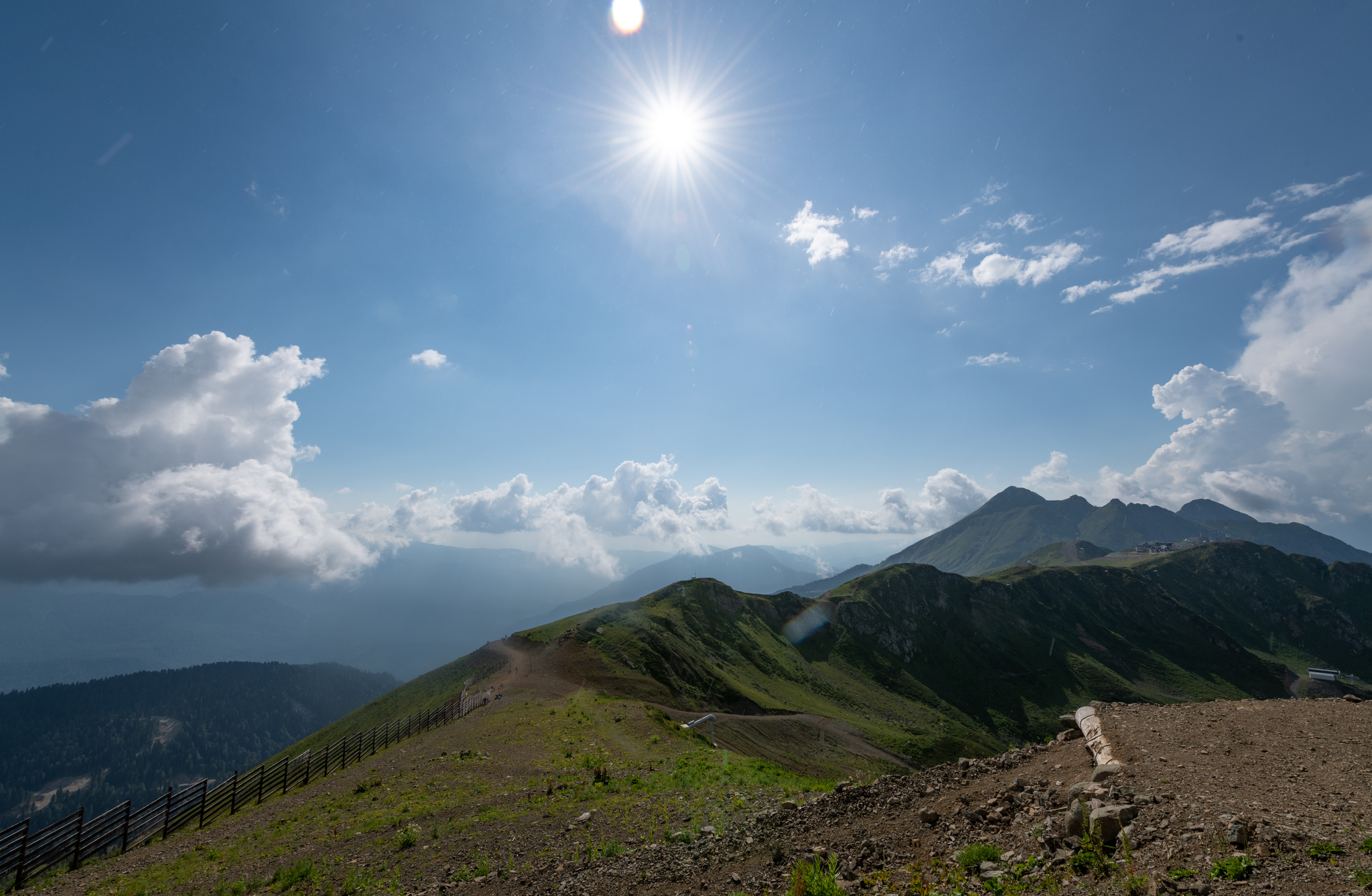 Красная Поляна от рассвета до заката. Фотопост - Моё, Горы, Фотография, Путешествие по России, Длиннопост