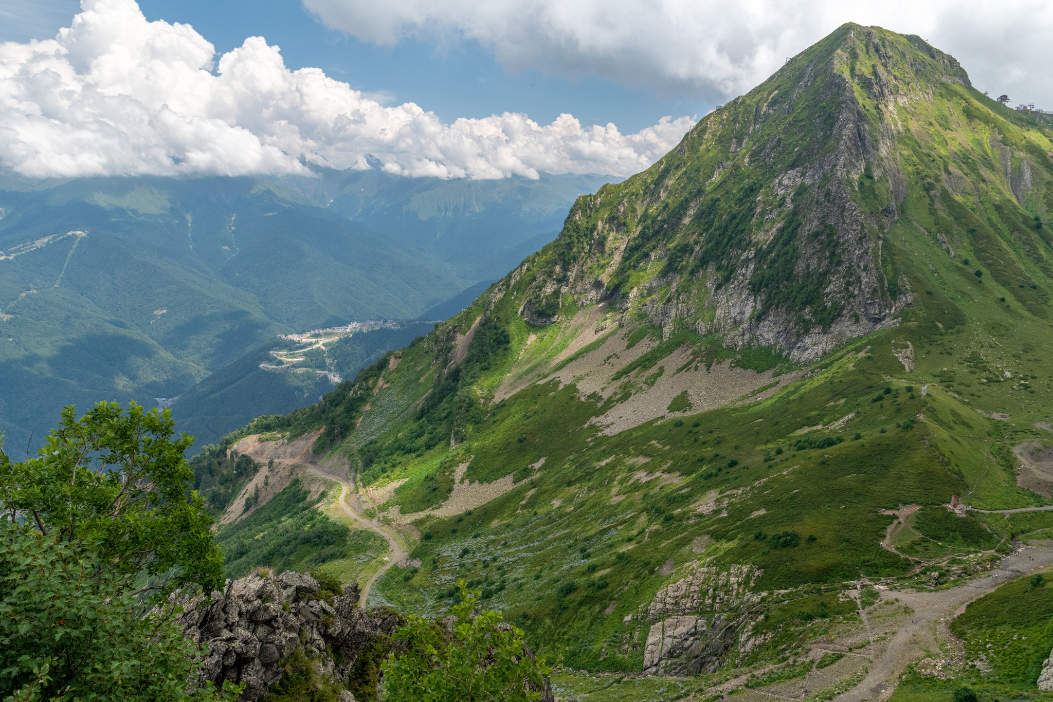 Красная Поляна от рассвета до заката. Фотопост - Моё, Горы, Фотография, Путешествие по России, Длиннопост