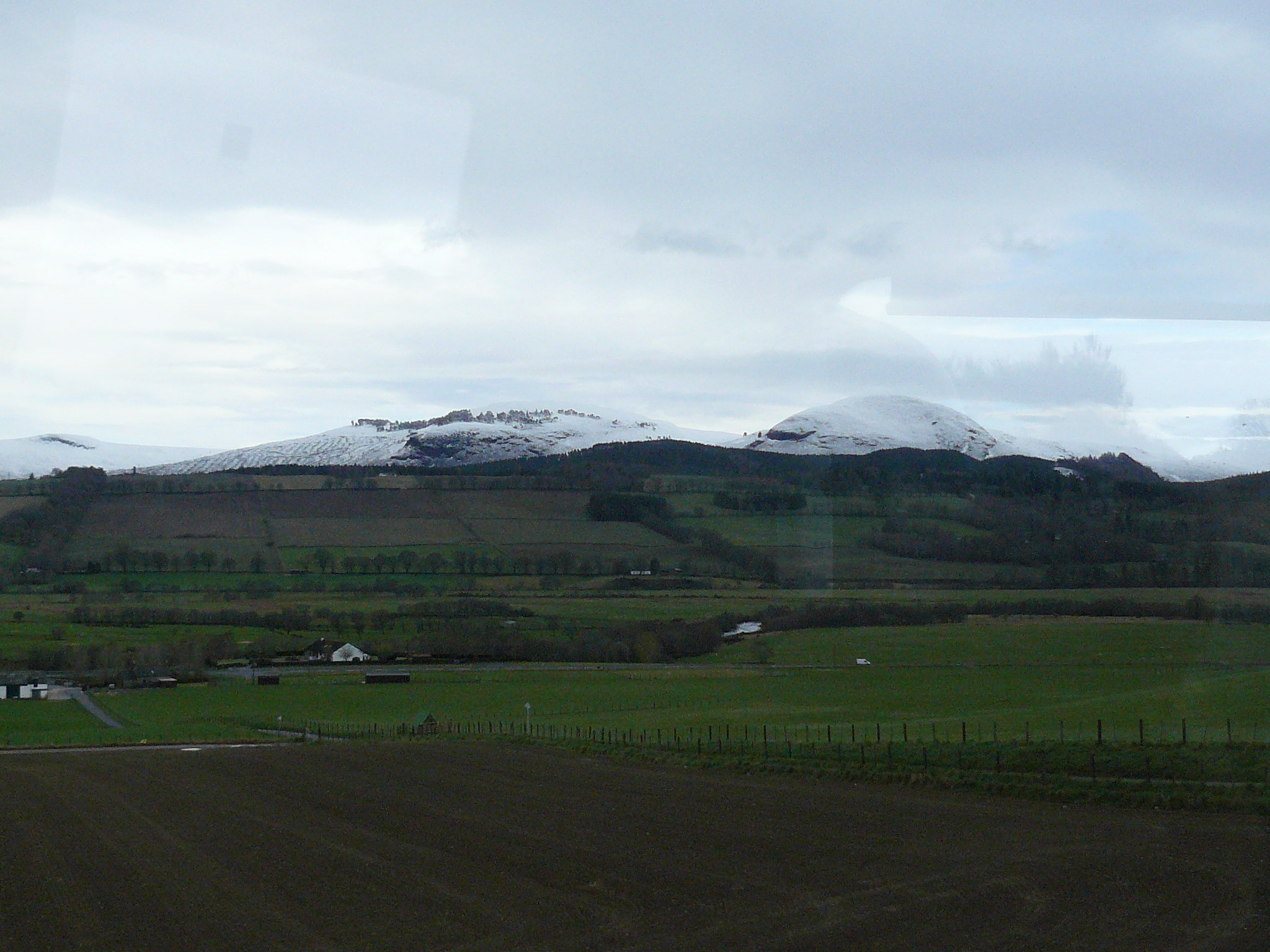 Nature of Scotland from the window of a tourist bus - My, Great Britain, Scotland, Nature, View, Travels, Longpost