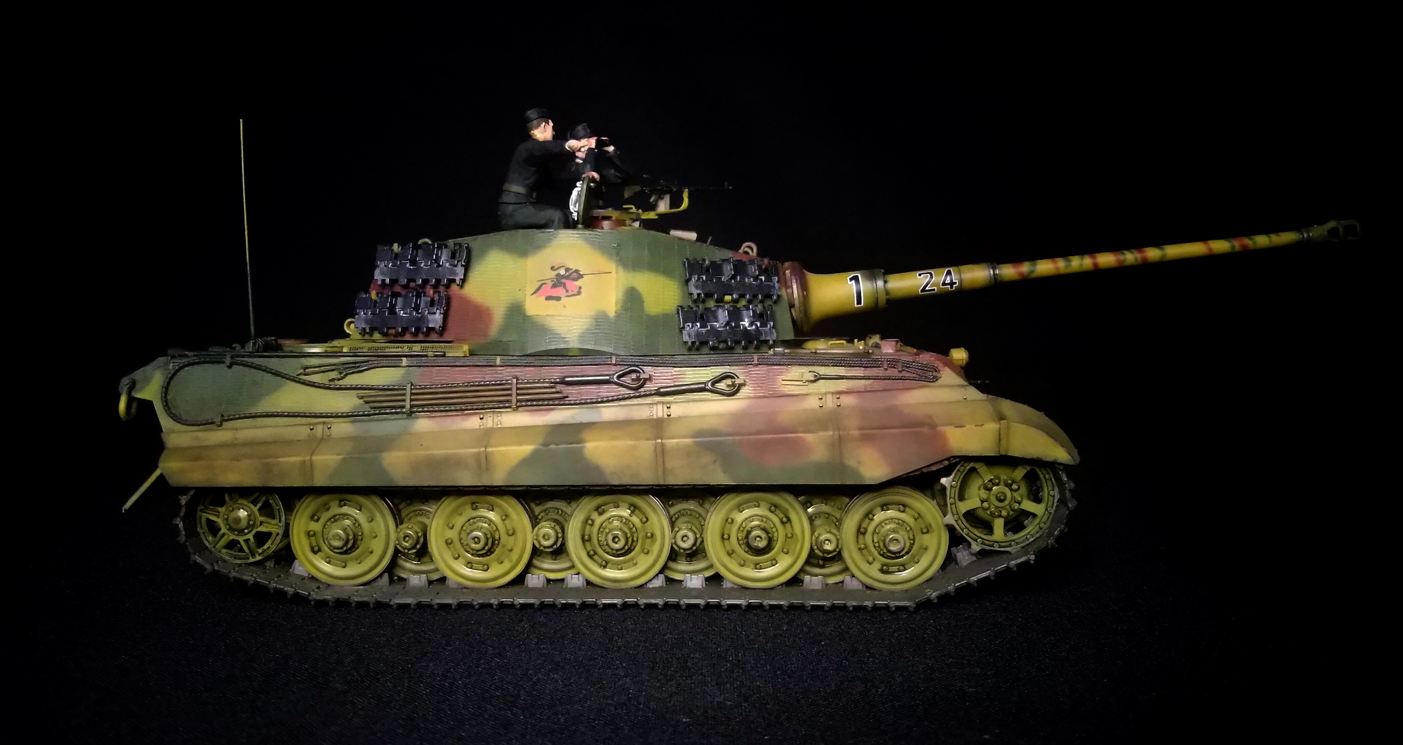 Рыцарь, опоздавший на войну. Pz.Kpfw.VI Ausf.B Tiger-II (Королевский Тигр)  | Пикабу