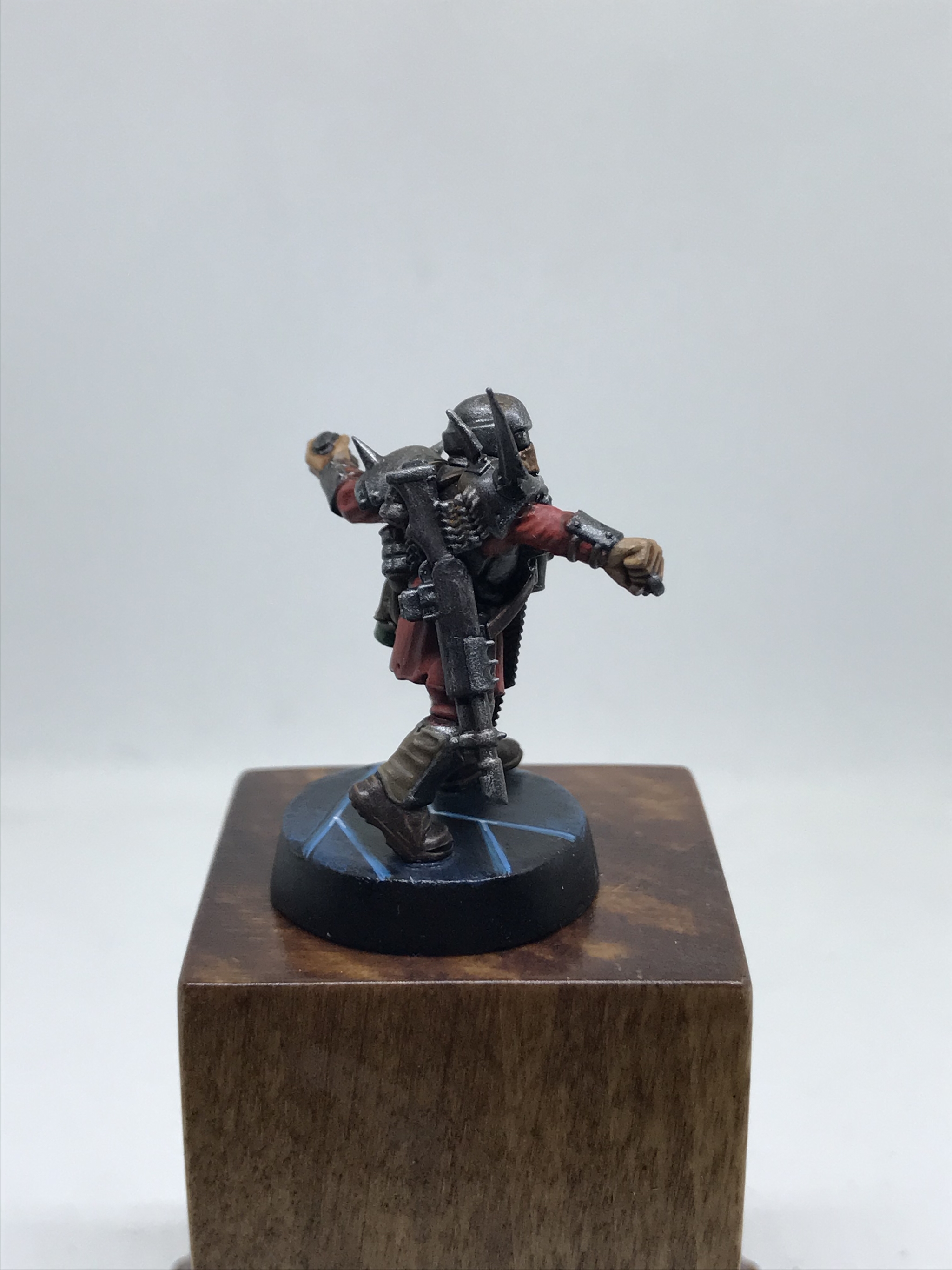 Amateur painting of miniatures. Blackstone Fortress. Traitor Guardsmen - My, Blackstone Fortress, Warhammer, Warhammer 40k, Blood pact, Miniature, Painting miniatures, Longpost