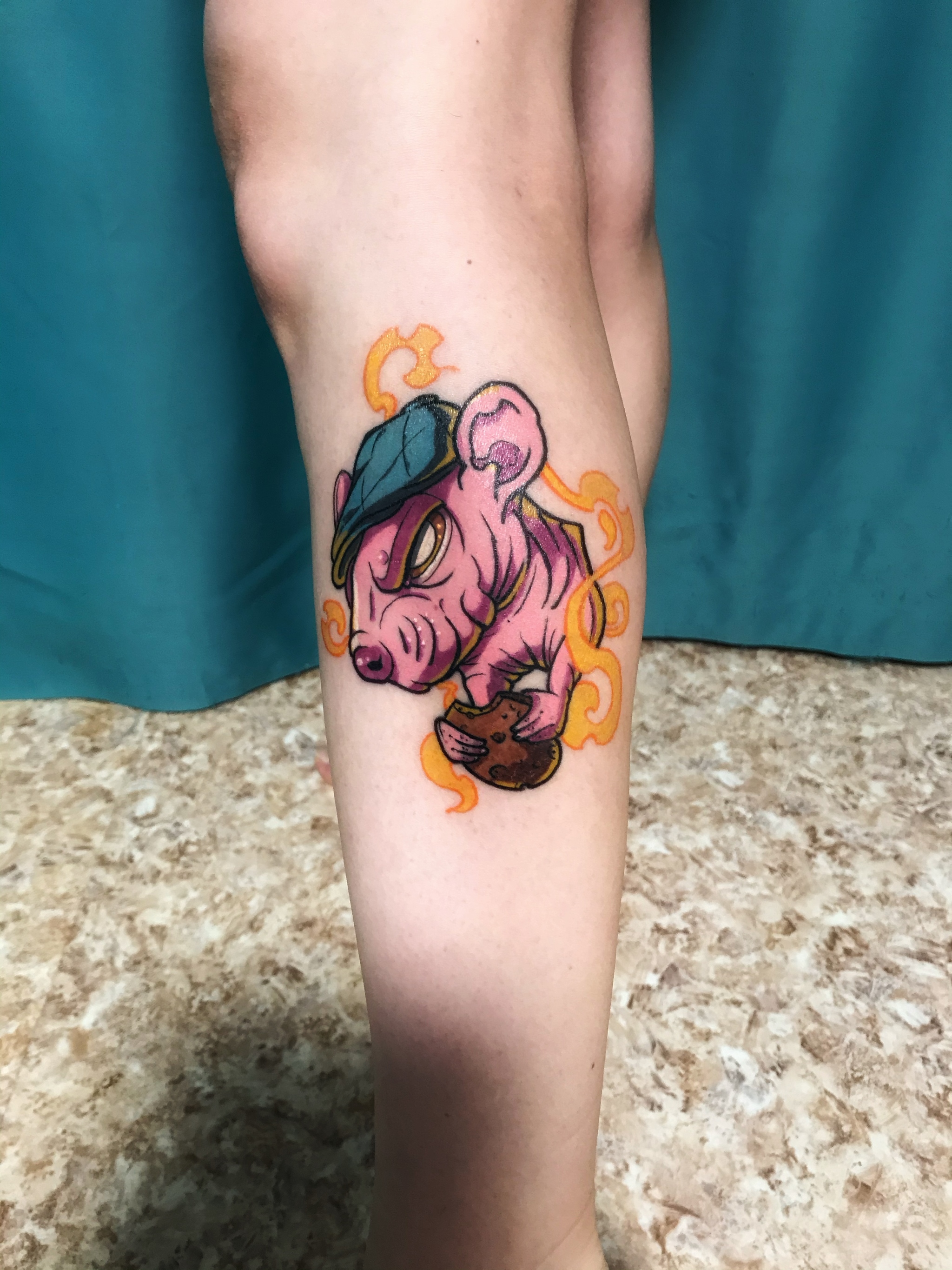 Tattoo - My, Tattoo, Rat, Rat dumbo, Decorative rats, Pets