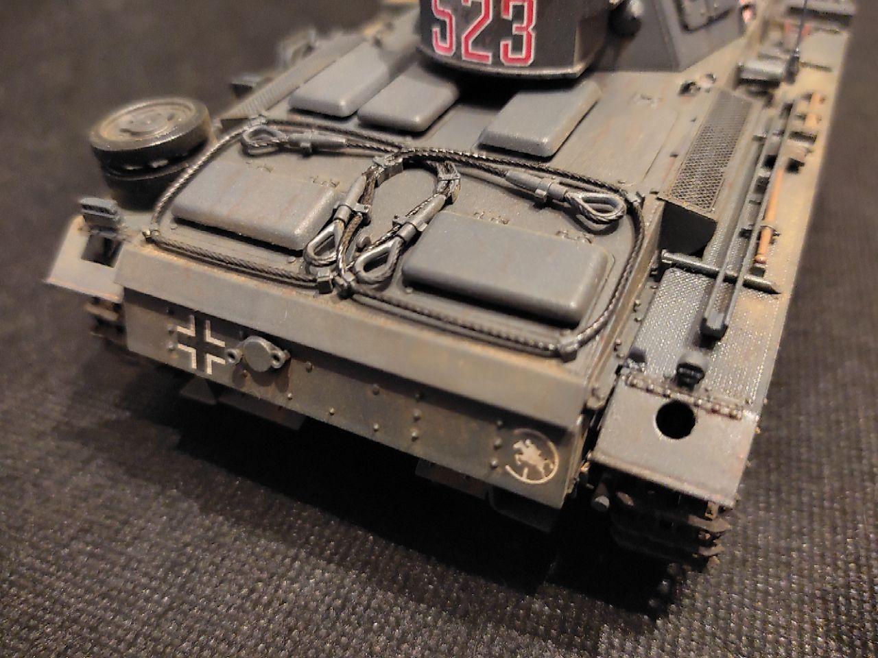 Pz.Kpfw III ausf. J. Dragon, 1/35 - My, Stand modeling, Modeling, Models, Germany, Tanks, The Second World War, BTT, Longpost