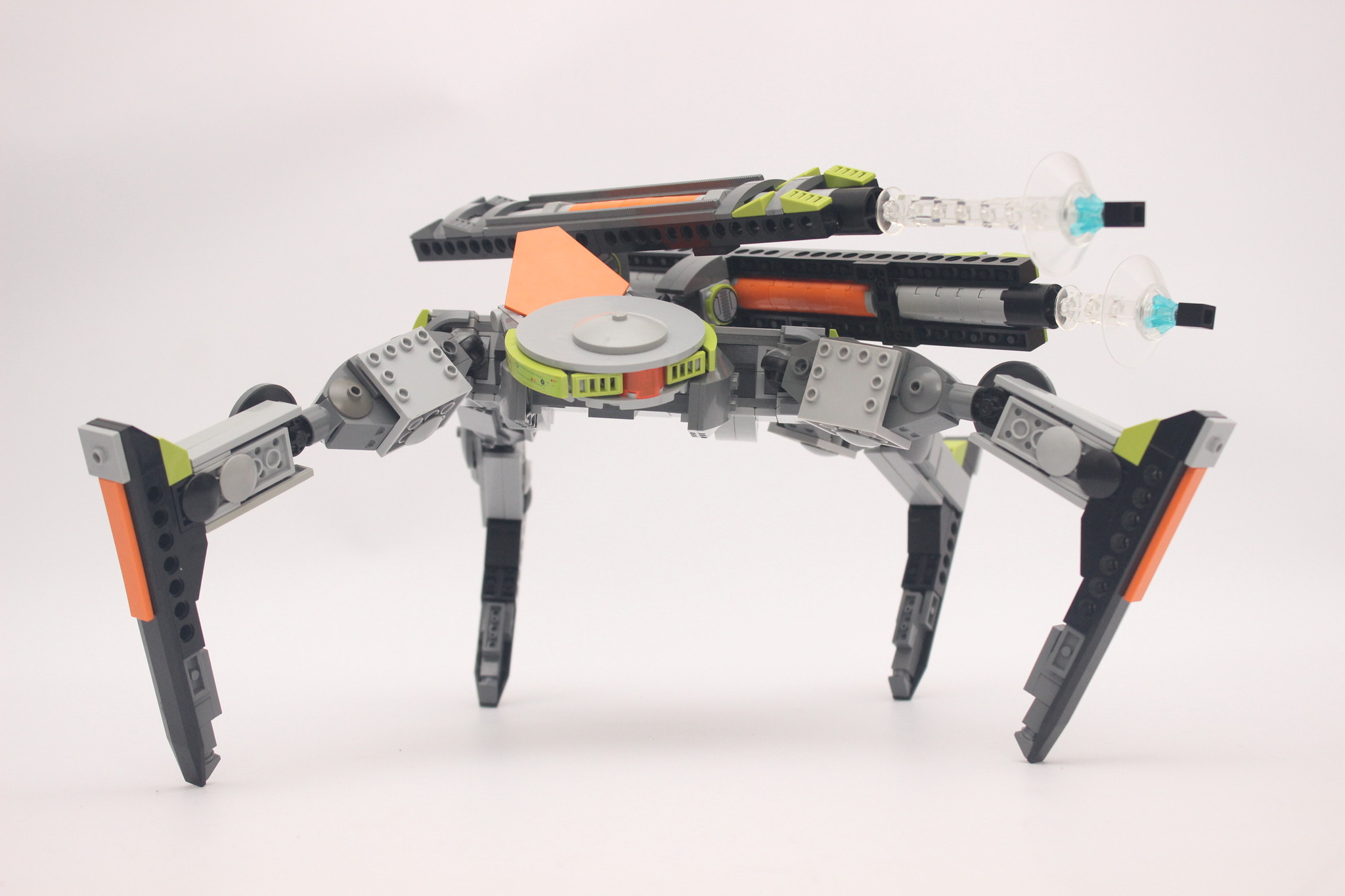 My return to legos and pickup - My, Lego, Fur, Robot, Mech, Science fiction, Longpost