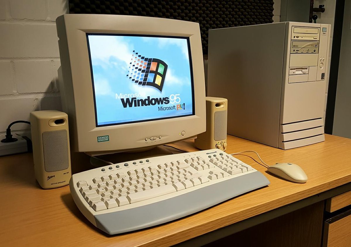 Win95! With Dnyukha - Windows, Windows 95, Bill Gates, Microsoft, Longpost, Story