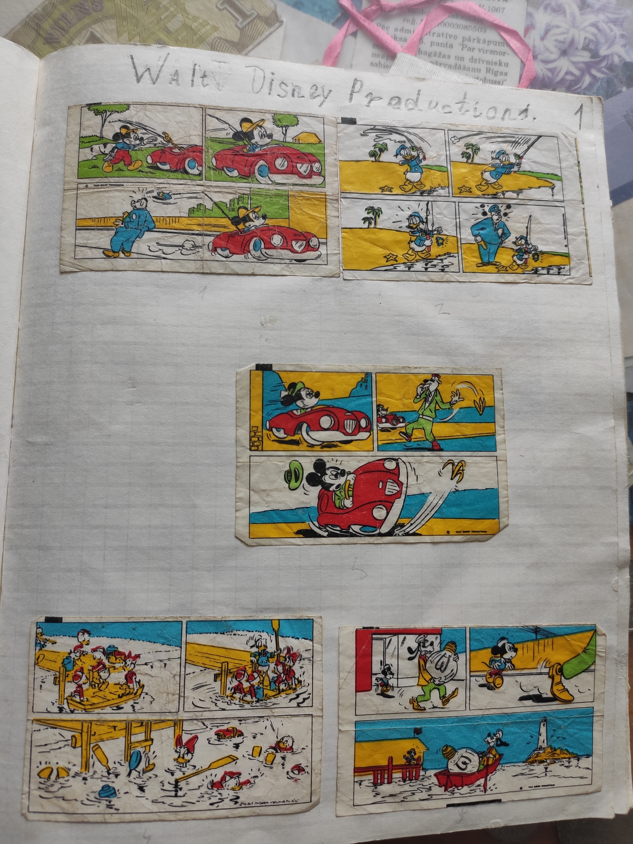 Good old 90s children's collection - My, Collection, 90th, Gum, Donald Duck, Longpost