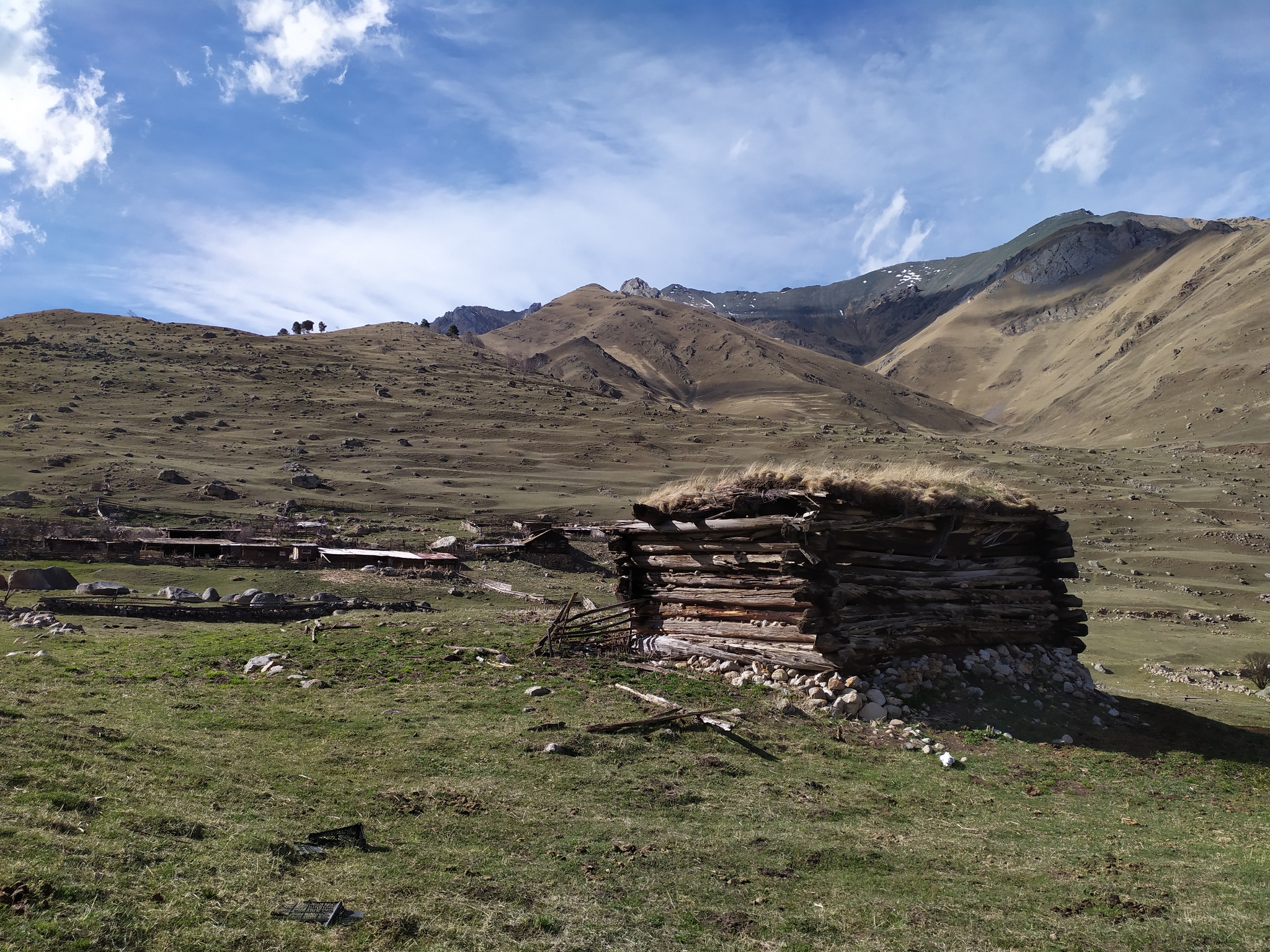 One of the oldest Karachay villages (now abandoned) - Duut! At the time of its disappearance, it was the highest mountain village of Karachay - Karachay, Caucasus, Uchkulan, Gorge, Karachay-Cherkessia, Aul, The mountains, Longpost, Nature