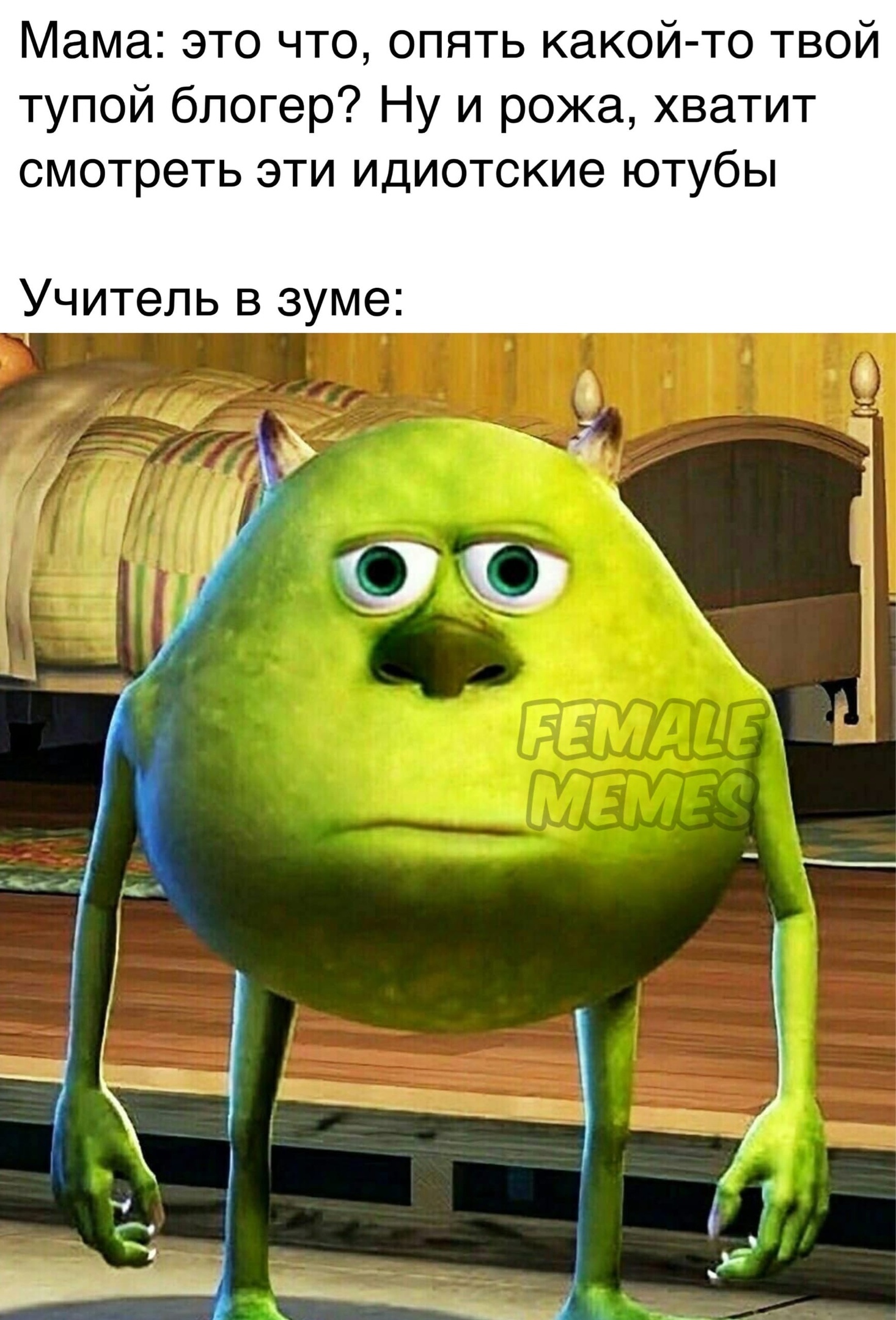 Майк Вазовски Мем