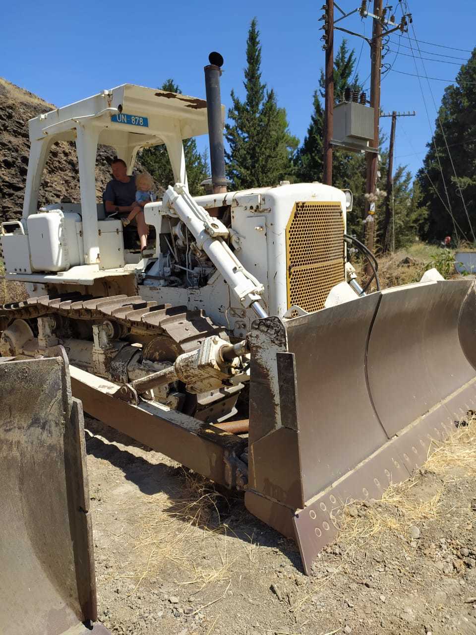 Argentine bulldozers :) - My, Cyprus, The border, Longpost