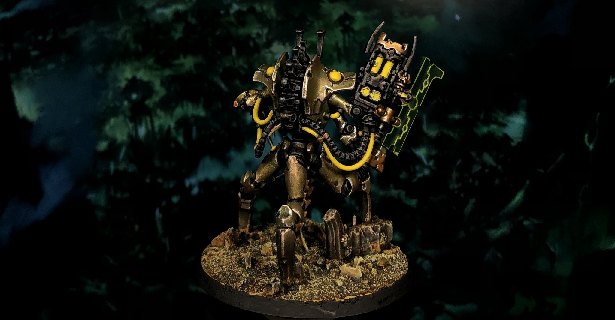 Senor Skorpekh - My, Wh miniatures, Warhammer 40k, Warhammer, Necrons, Necron Lord, Miniature, Painting miniatures