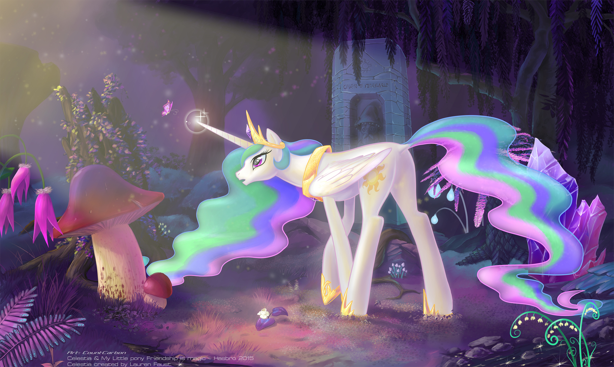 Celestia's question - My little pony, Princess celestia