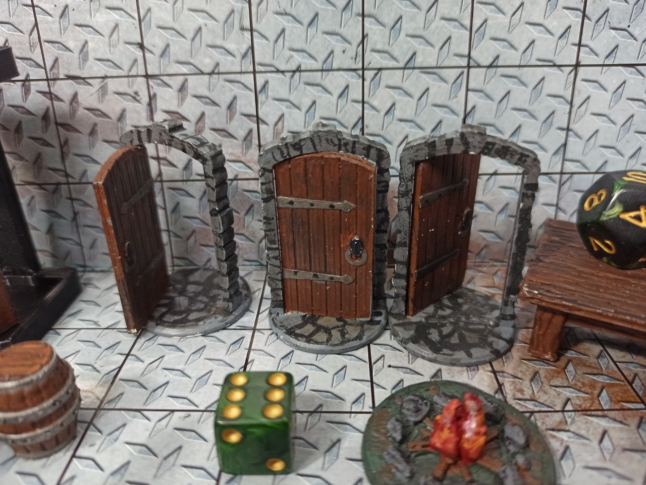 3D Printed Terrain for NRI DnD Pathfinder - My, 3D печать, Painting, With your own hands, Longpost, Needlework without process, Tabletop role-playing games, Pathfinder, Dungeons & dragons, Video