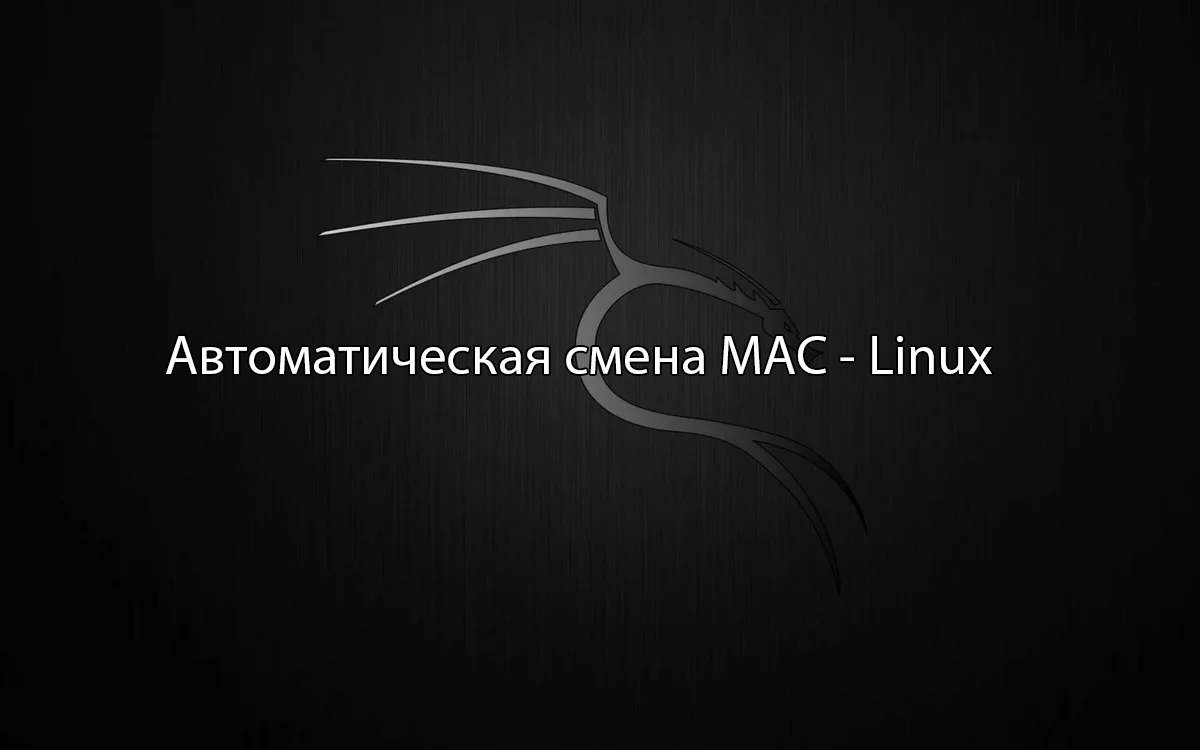 Смена MAC при подключении к сети | Kali Linux, продолжение | Пикабу