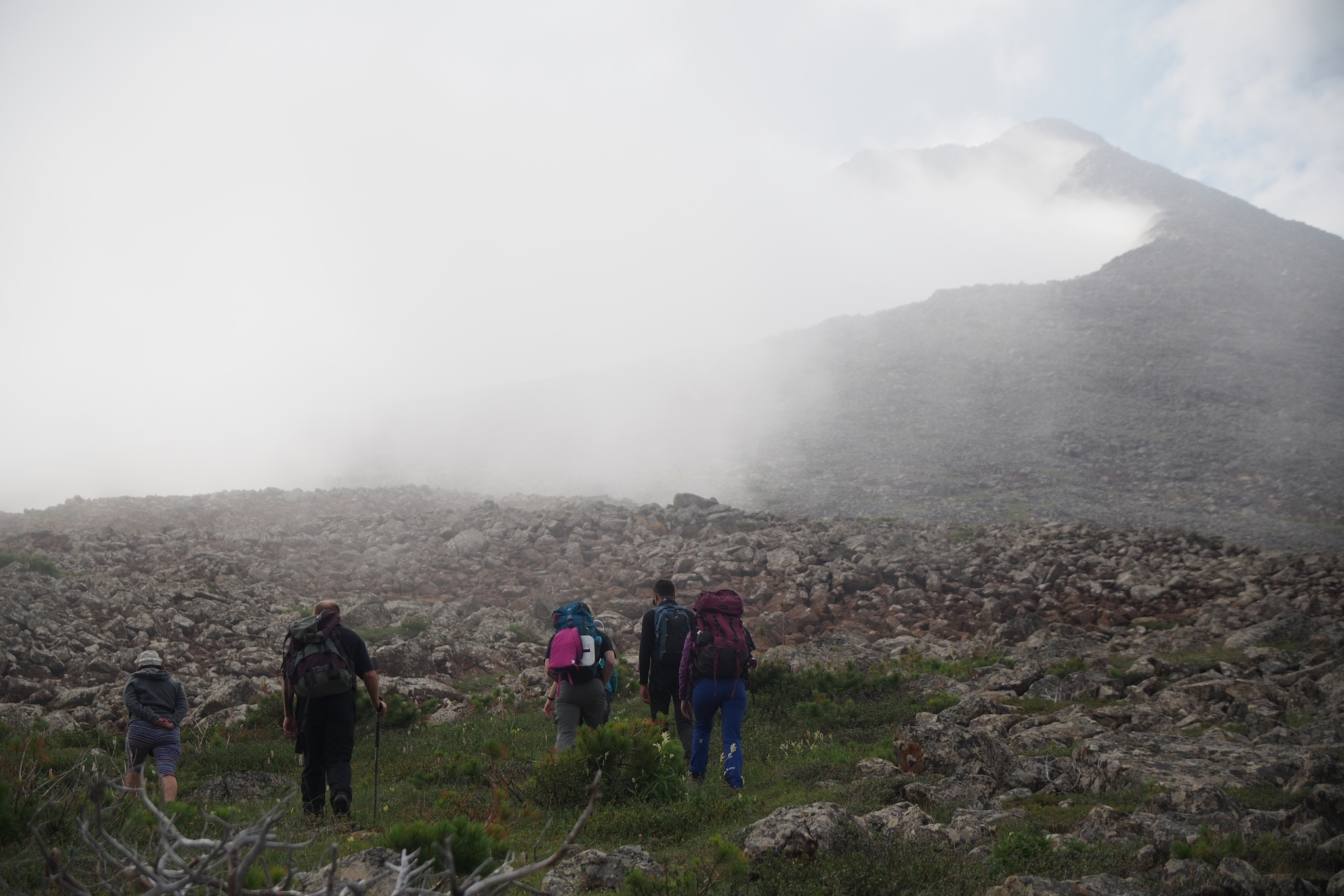 Borus. When you are very lucky with the weather. Photo post - My, The mountains, The photo, Borus, Hike, Beautiful girl, Nature, Longpost, Krasnoyarsk region, Cheryomushki, Sayanogorsk, Clouds, Travels, beauty of nature, The nature of Russia