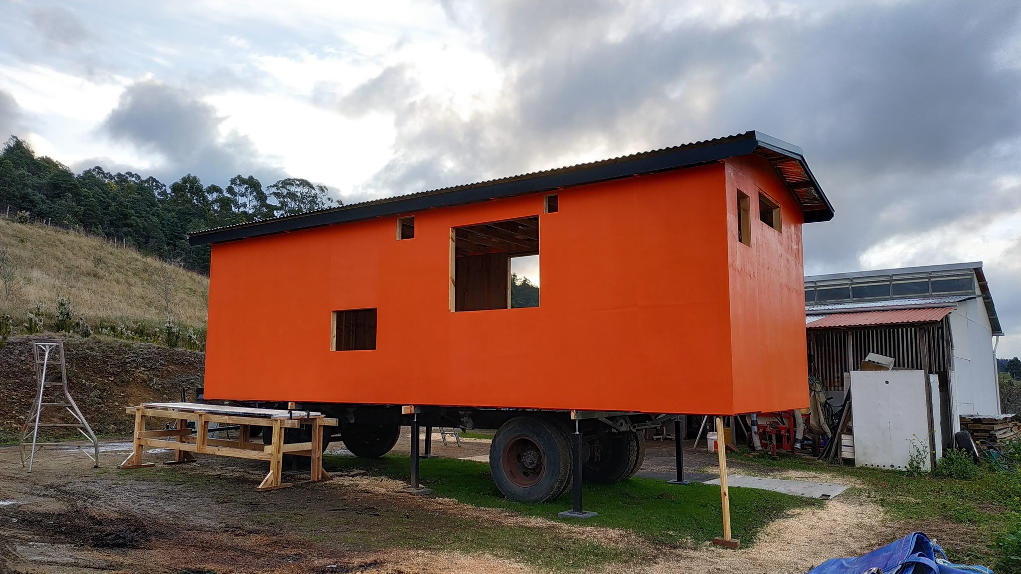 Мобильный дом в Тасмании (tiny house in Tasmania) | Пикабу