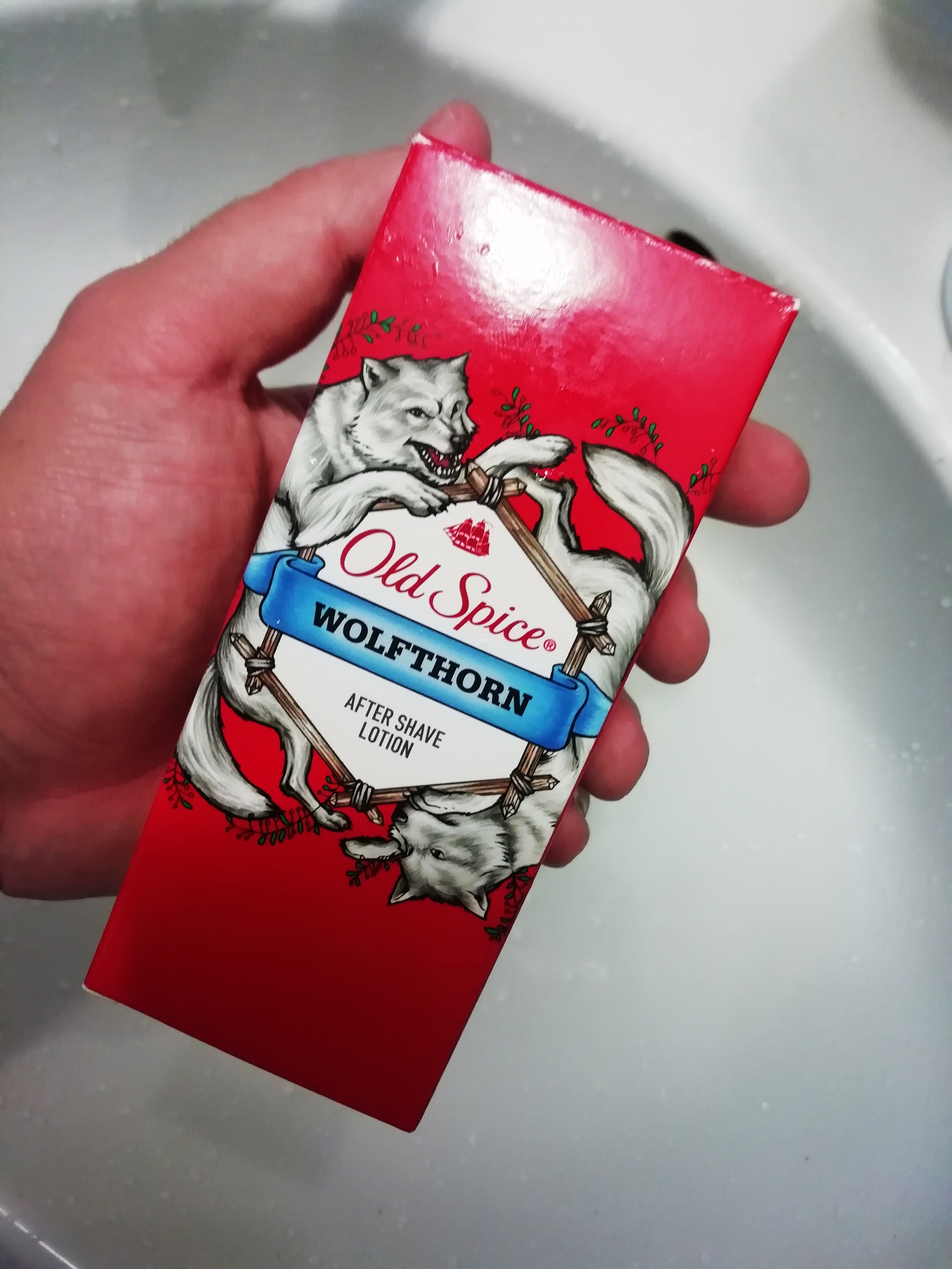 Лосьон old spice wolfthorn - Моё, Вкб, Бритье, Длиннопост