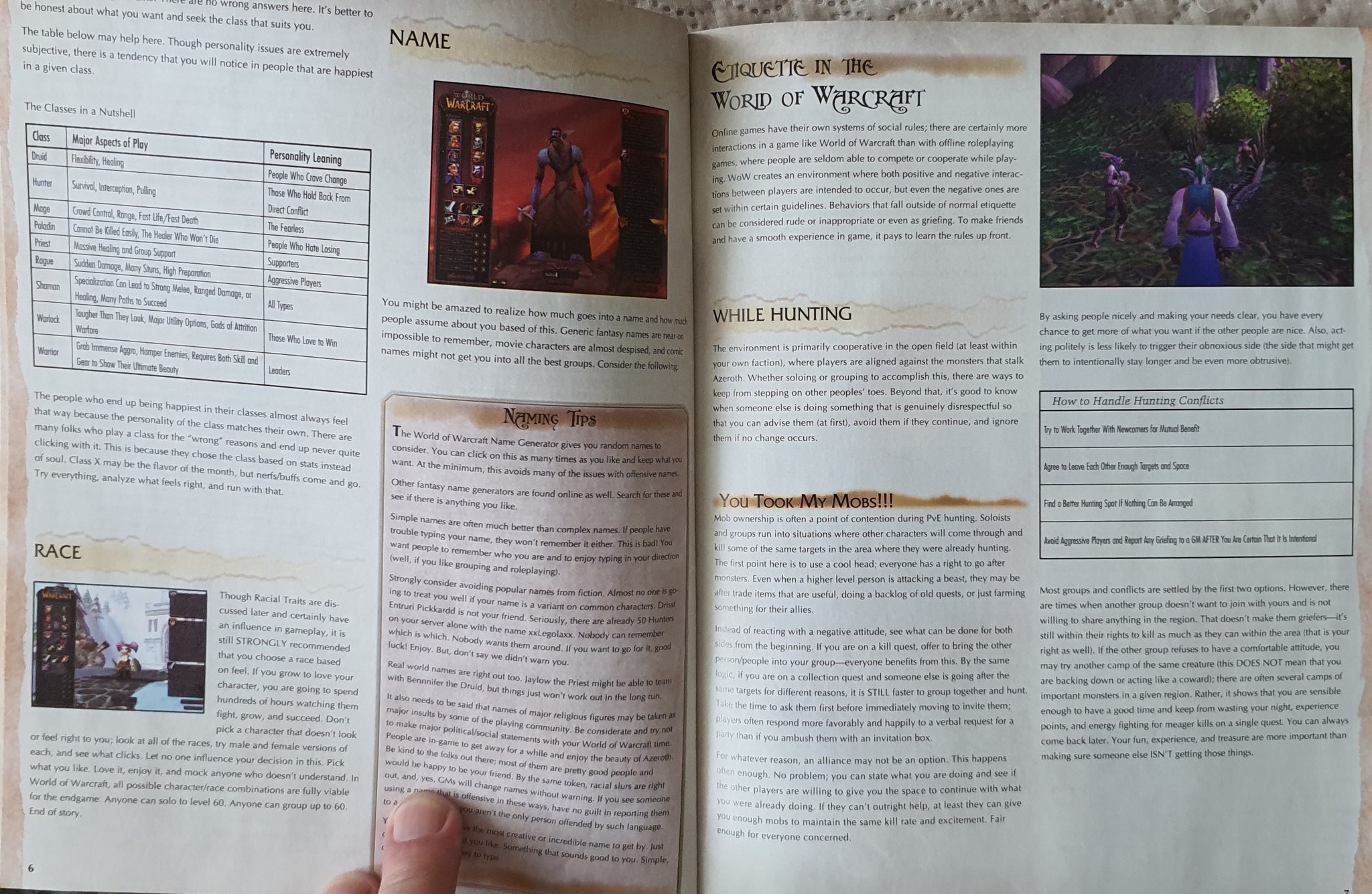 A long time ago when games were paper and with pictures - My, World of warcraft, World of Warcraft: The Burning Crusade, Mat, Longpost, Games