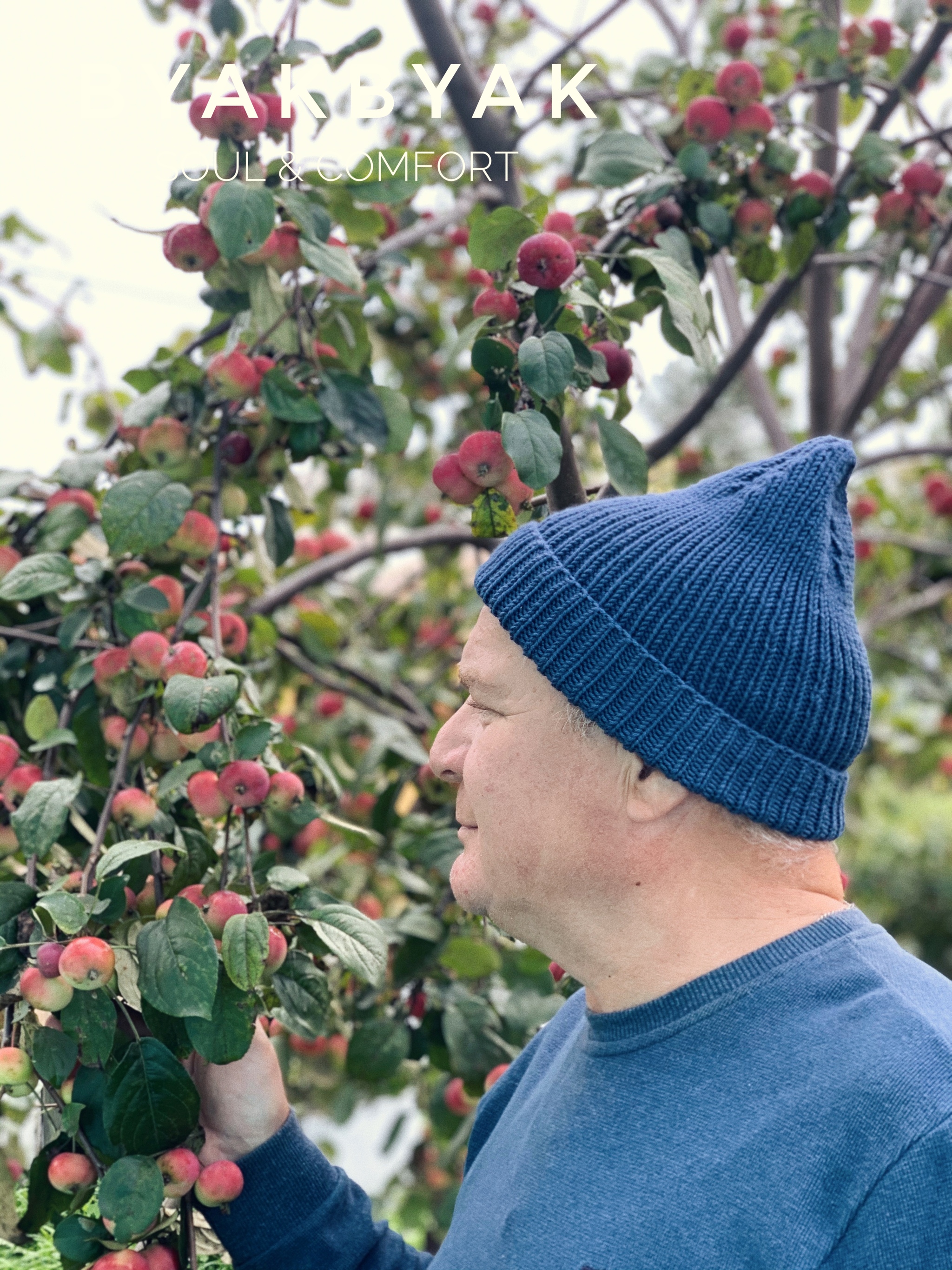 Dad agreed to be a fashion model - My, Cap, Knitting, Handmade, Hobby, Needlework, With your own hands, Longpost, Needlework without process