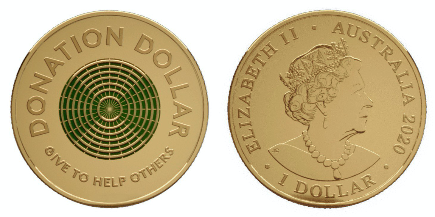 The Donation Dollar is a small coin designed to change the world for the better. - Australia, Donations, Dollars, Video