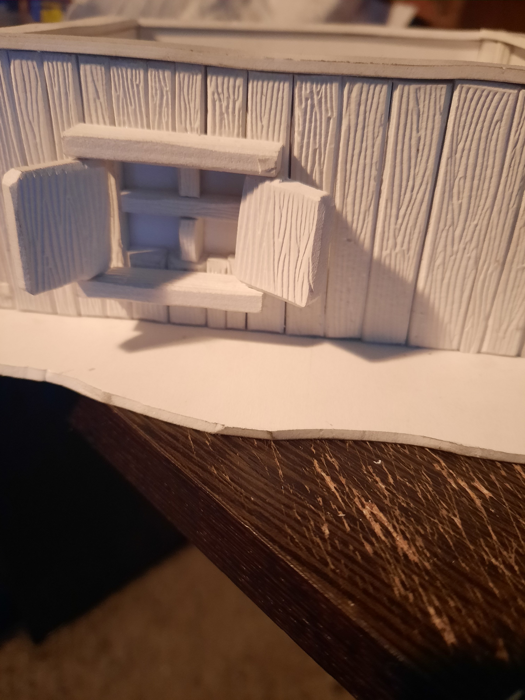 Hobby 4 (making a small hut) step by step_part 1 - My, Malifaux, Terrane, Pvc, Dungeons & dragons, Board games, Longpost