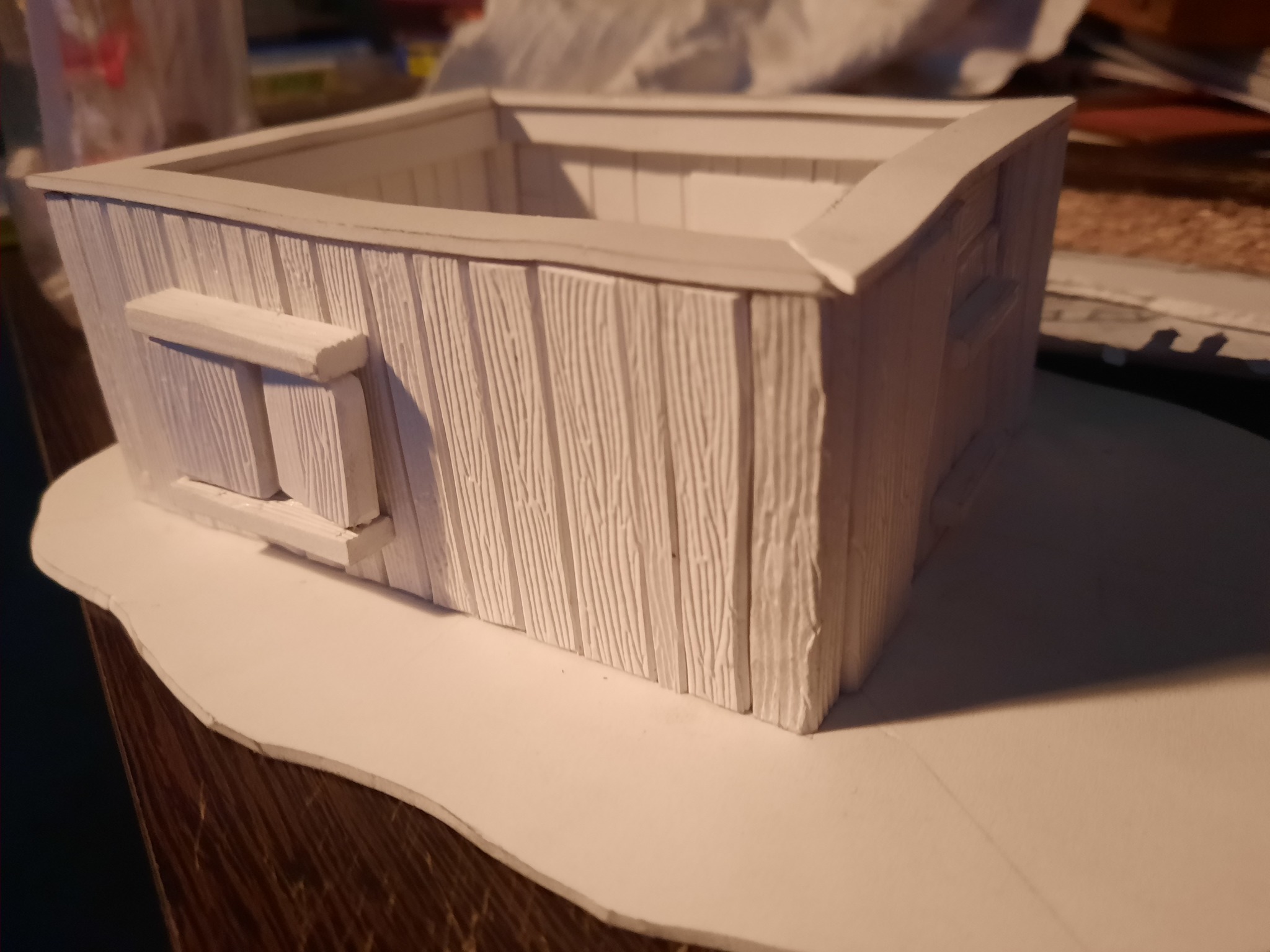 Hobby 4 (making a small hut) step by step_part 1 - My, Malifaux, Terrane, Pvc, Dungeons & dragons, Board games, Longpost