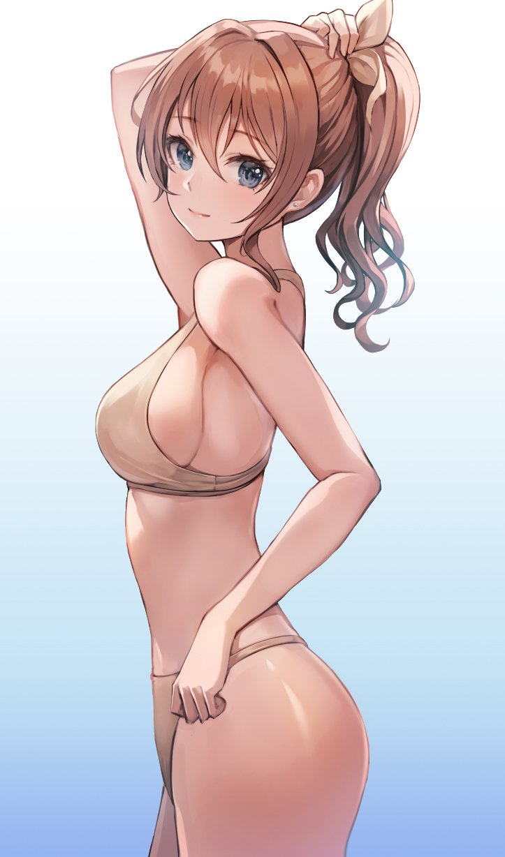 Lisa - Bang Dream!, Imai Lisa, Anime, Anime art, Swimsuit, Bikini, Longpost