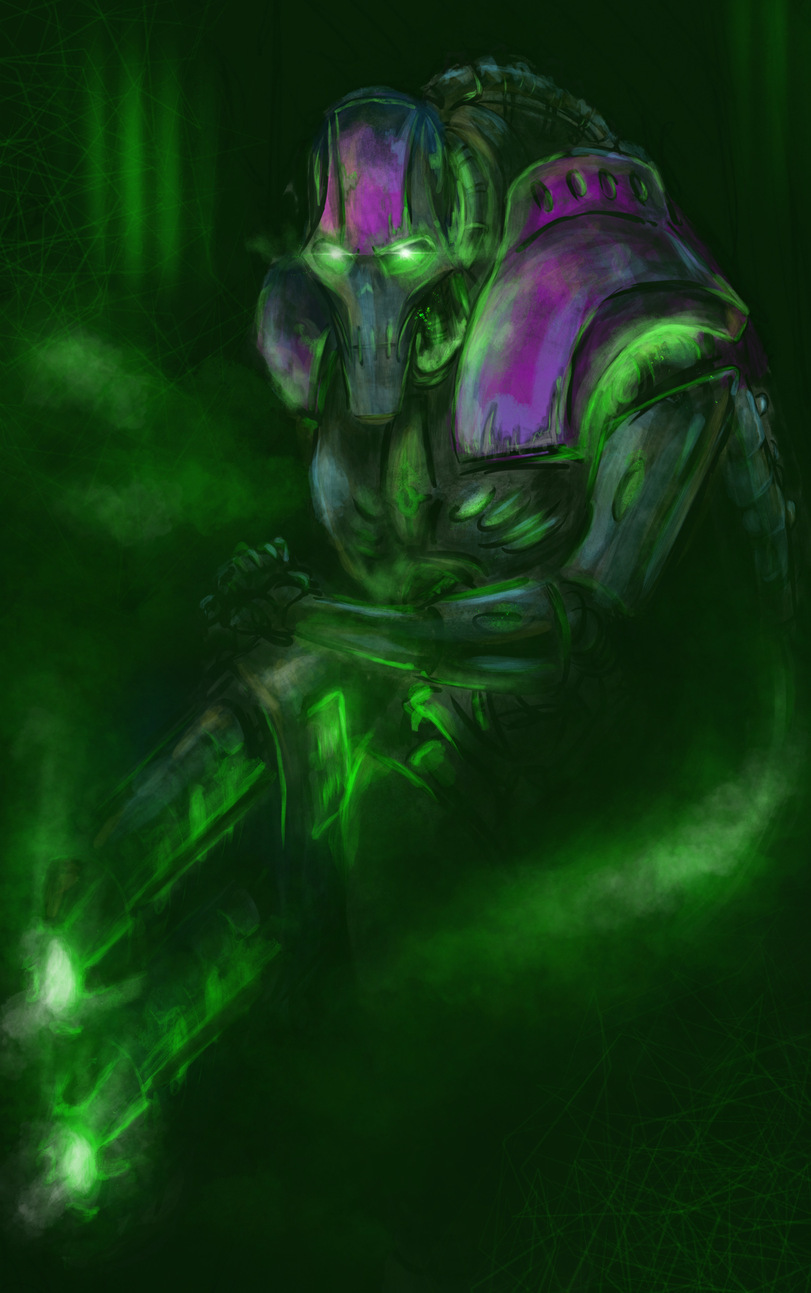 Necron by  Methiston - Warhammer 40k, Wh Art, Necrons