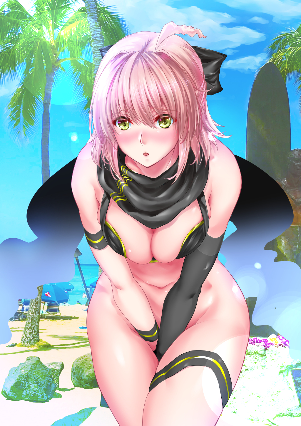 Anime art - NSFW, Anime Art, Maho, Аниме, Fate, Fate Grand Order, Okita Souji