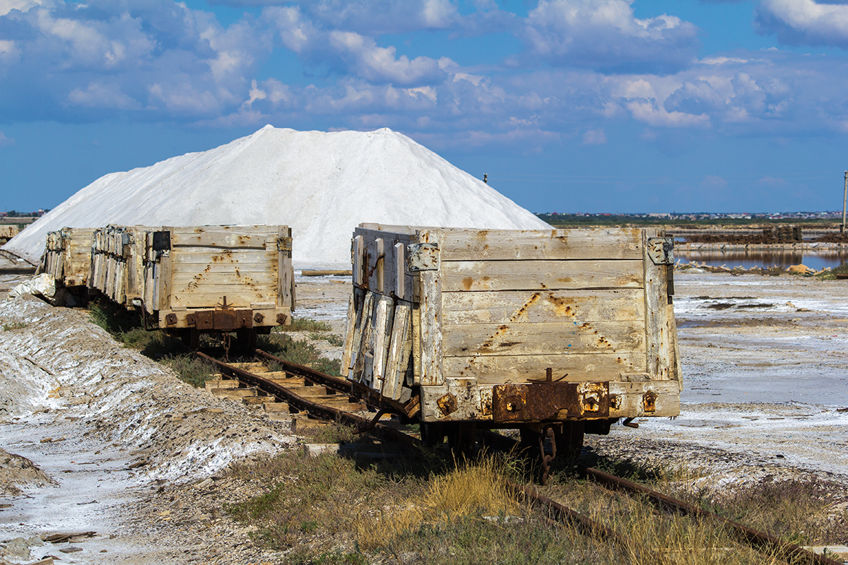 Salt extraction. Solprom near Evpatoria - My, Salt, Production, The photo, Longpost