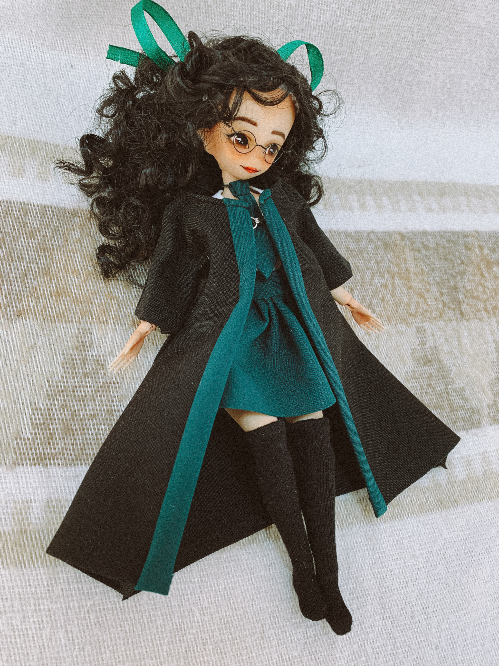 Puppet Slytherin - My, Hobby, Needlework, Jointed doll, Longpost, Harry Potter