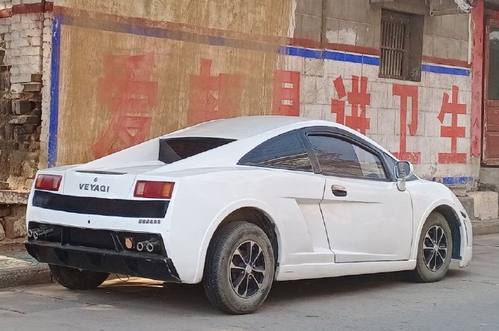 Китайские электромобили Shandong Qilu Fengde - Китайские авто, Электромобиль, Lamborghini, Bugatti, Audi, Длиннопост