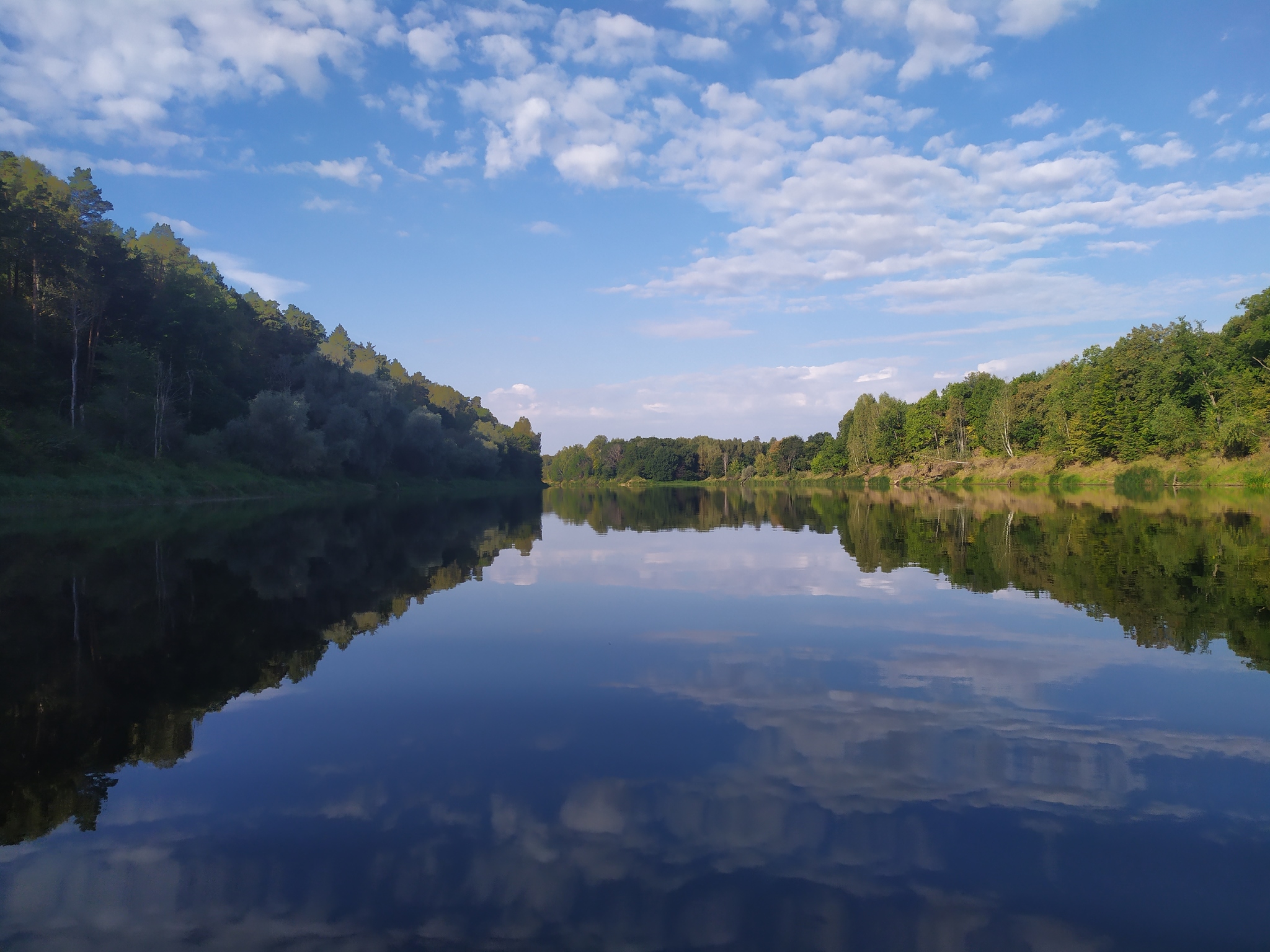 On Klyazma - My, Nature, Autumn, River, The photo, Klyazma, beauty of nature, Reflection