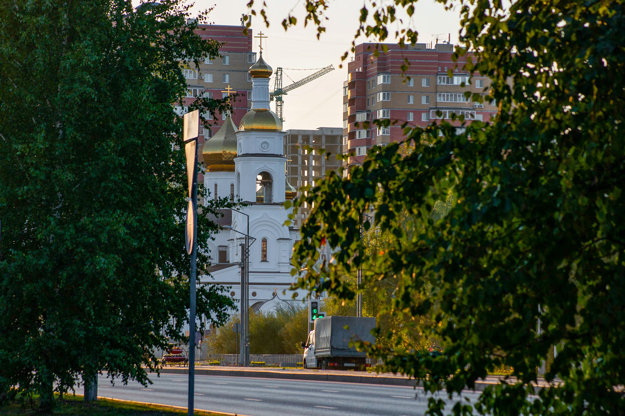 Городское утро - Моё, Утро, Город, Тобольск, Начинающий фотограф, Canon 70d, Длиннопост