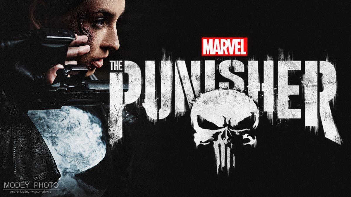 The Punisher. Женский косплей на Карателя с сохранением характера персонажа - Моё, Косплей, Косплееры, Marvel, Творчество, Длиннопост, The Punisher, Правило 63, Фрэнк Касл