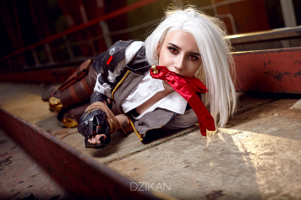 Overwatch - Ashe by Dzikan - NSFW, Cosplay, Overwatch, Ashe, Erotic, Girls, Computer games, Dzikan, Longpost, Boobs